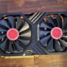 XFX RX 580 graphics card with 8gb memory