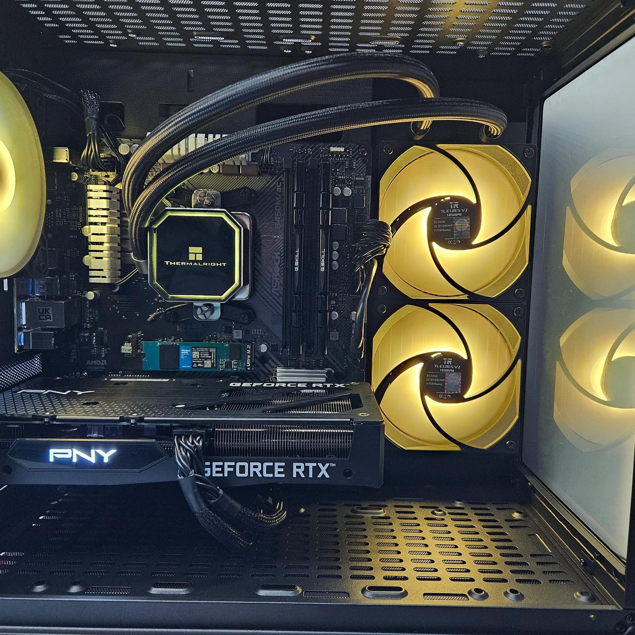 Budget Baller Liquid Cooled Gaming RIG Ryzen 5 5500 / 16GB / 512GB / RTX 3060