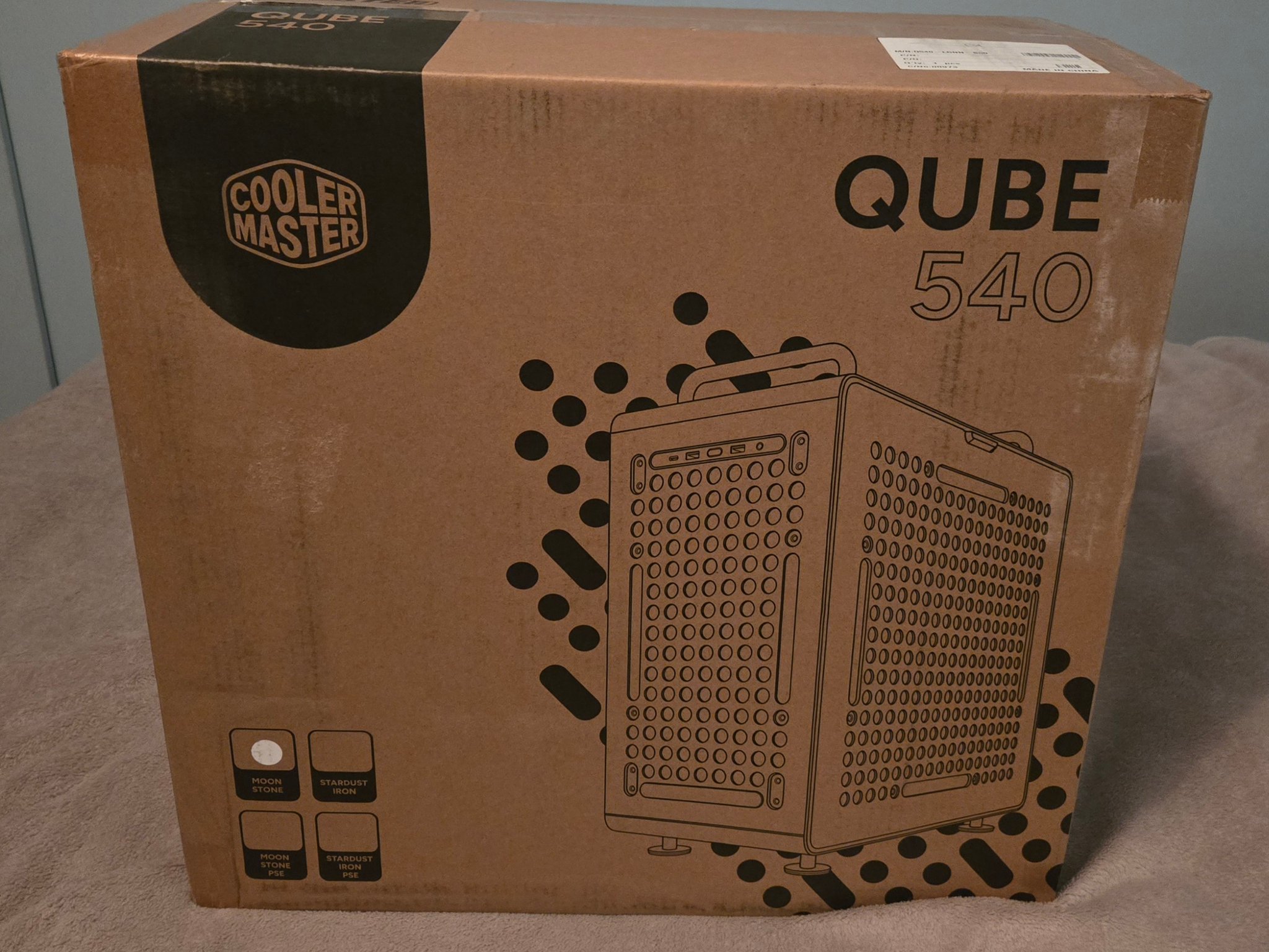Cooler Masters QUBE 540 Moonstone Brand New