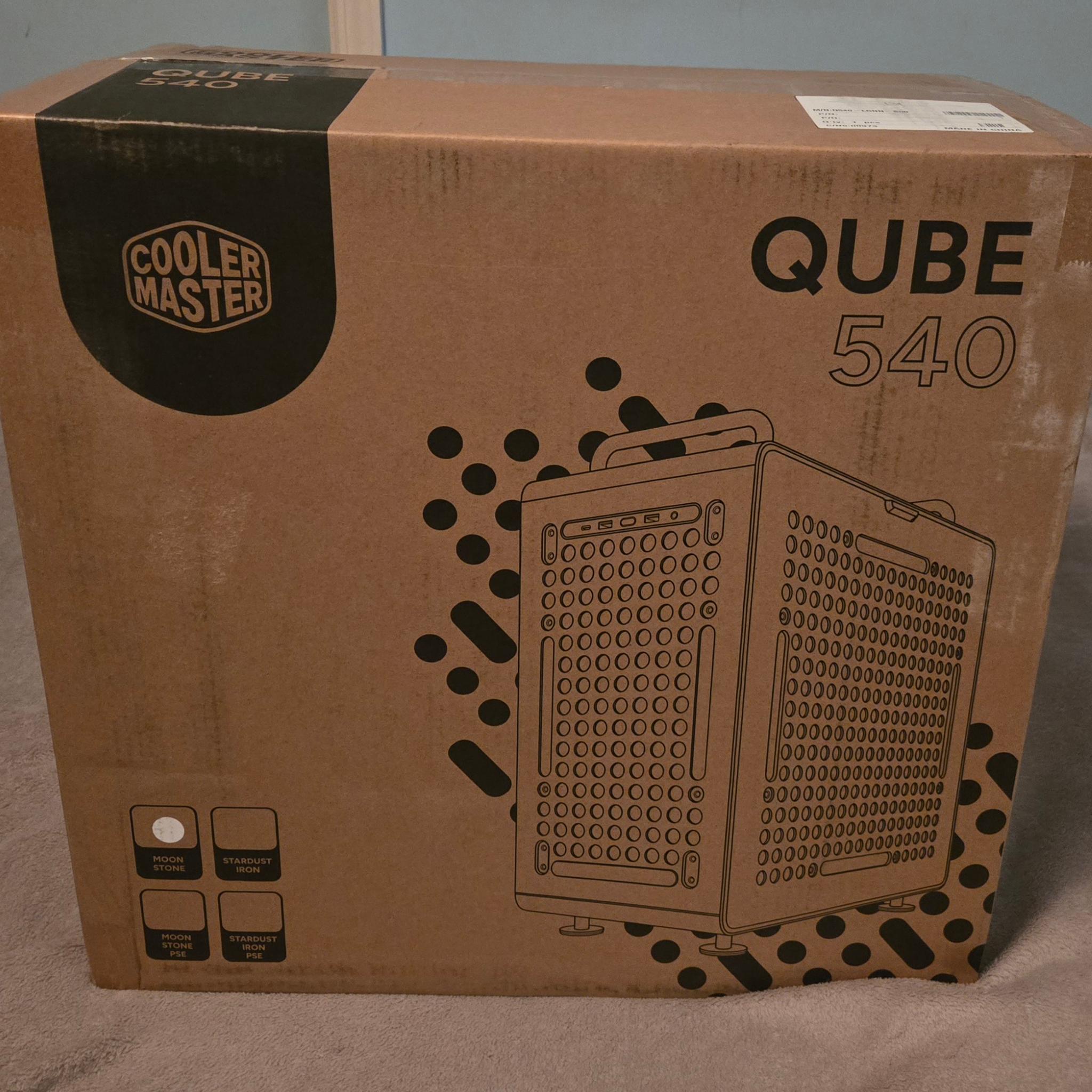 Cooler Masters QUBE 540 Moonstone Brand New
