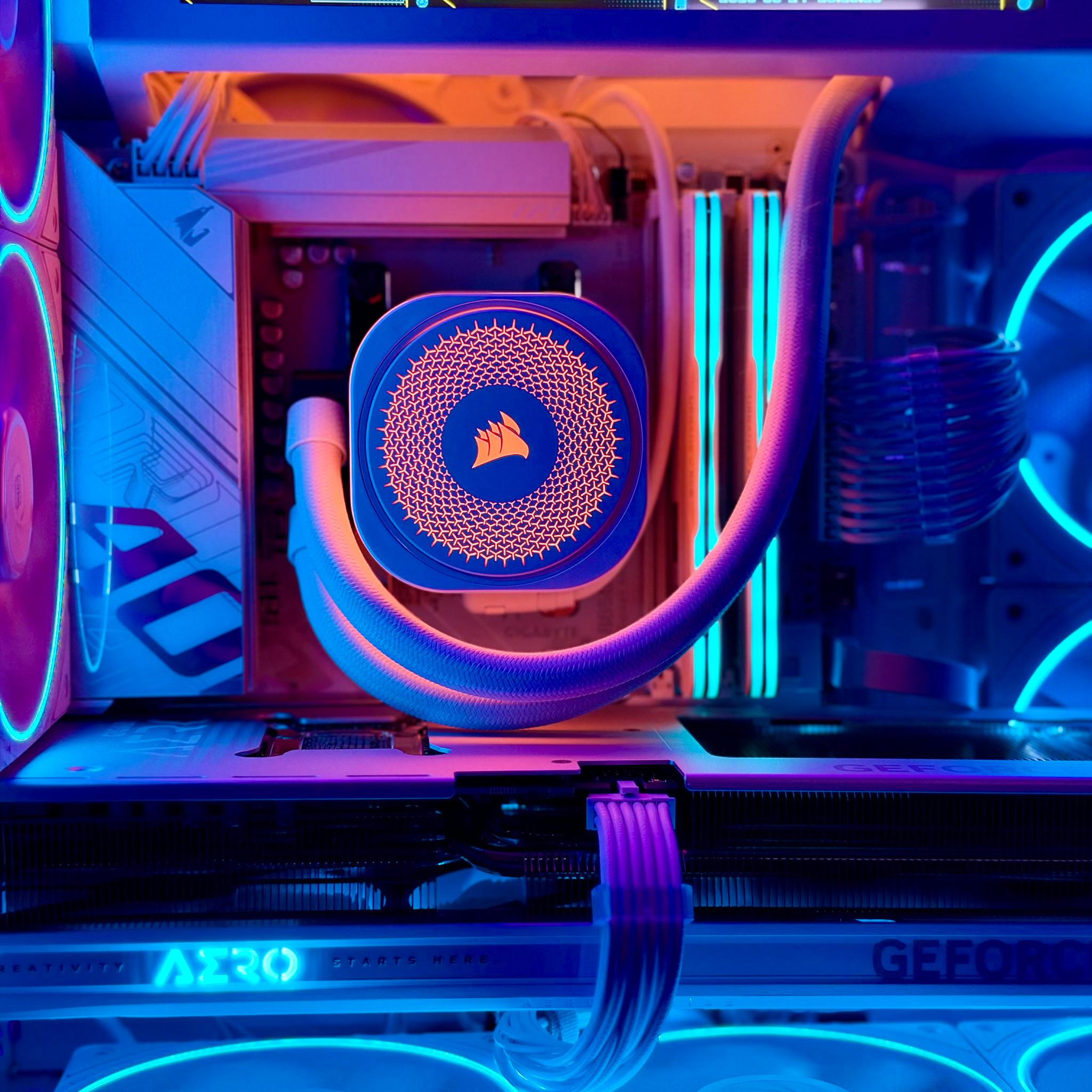 Quantum Aura - Gigabyte 5070 Aero OC | Ryzen 9600X | 32GB DDR5 RAM | 1TB SSD Crucial T500 | WIN11PRO