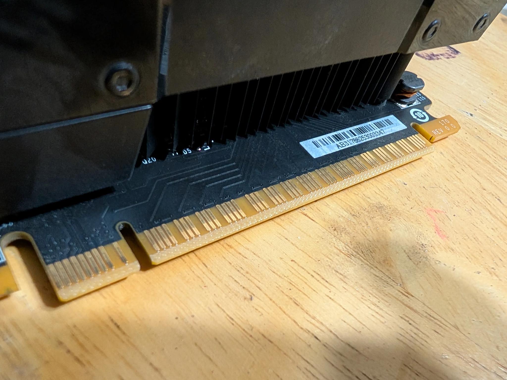 Stubby little GTX 1050TI