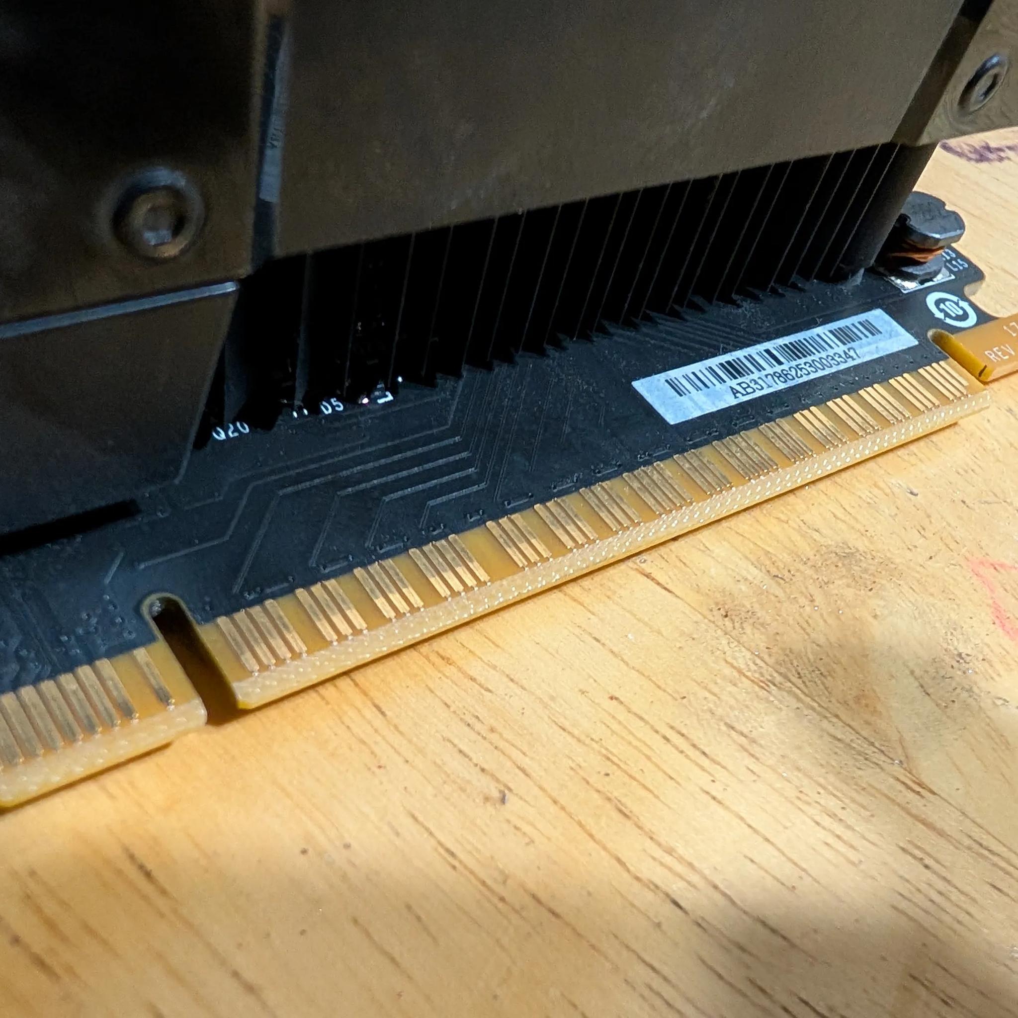 Stubby little GTX 1050TI
