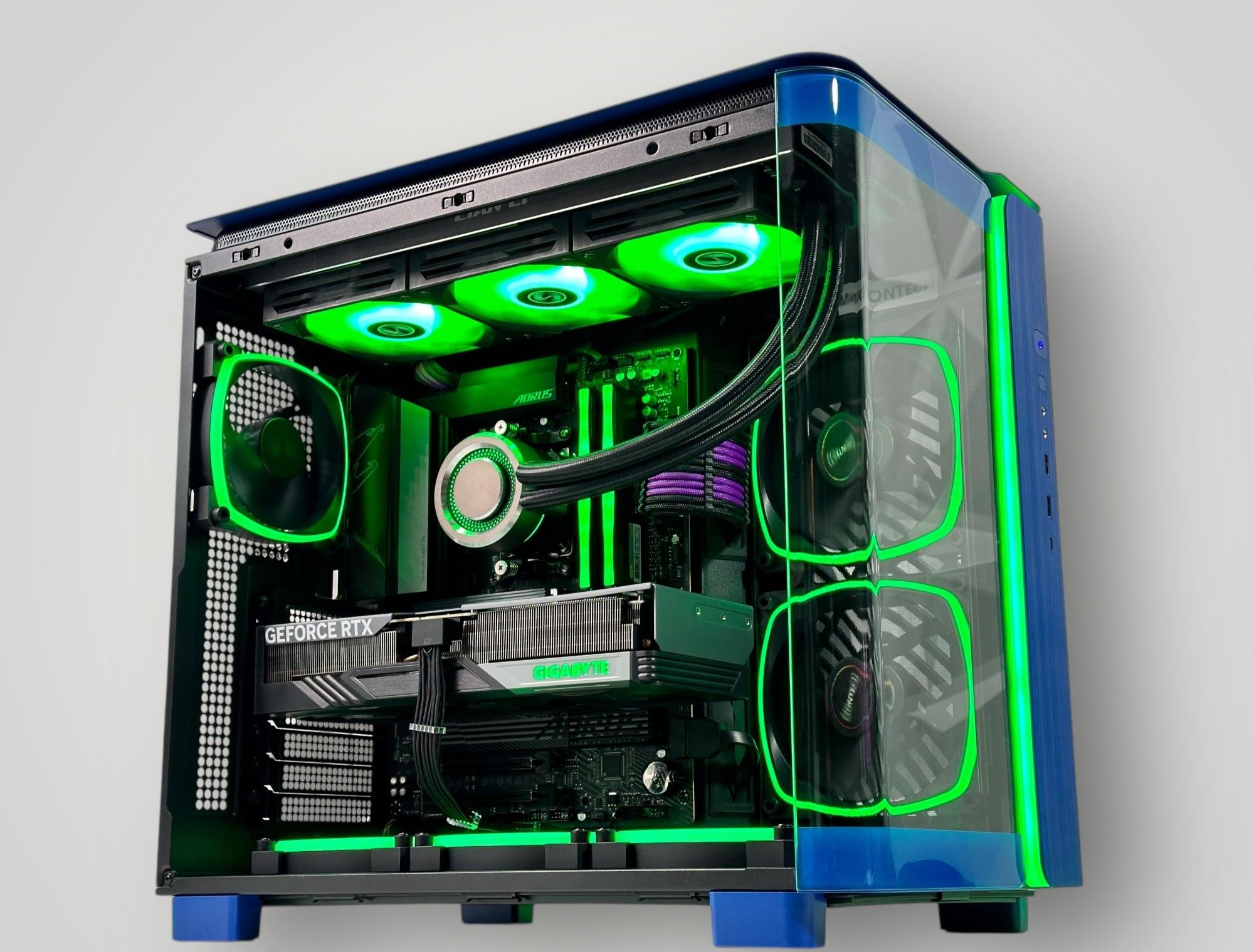 [🏷️💲Sale]🌑Liquid Cooled Gaming PC🔭Nvidia RTX 4070 Ti 12GB🔭Intel 13600KF 14 core🔭32GB DDR4
