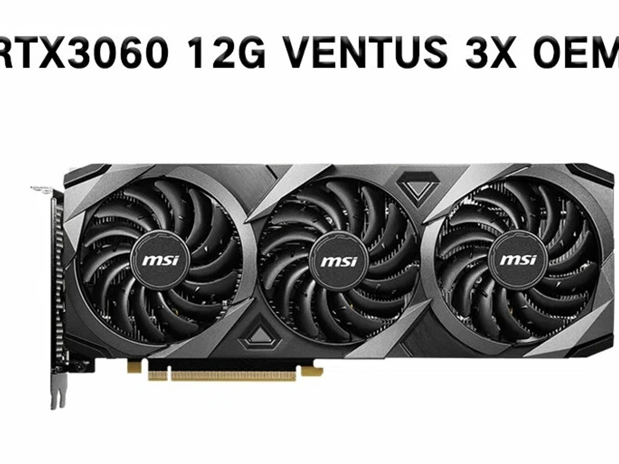 MSI GeForce RTX 3060 Ventus X3 12GB