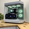 WHITE DRAGON  1440p /4k Gaming PC 7700x/9070XT/32g ddr5/x670E/1000w PSU /3 TB Storage/360mm AIO