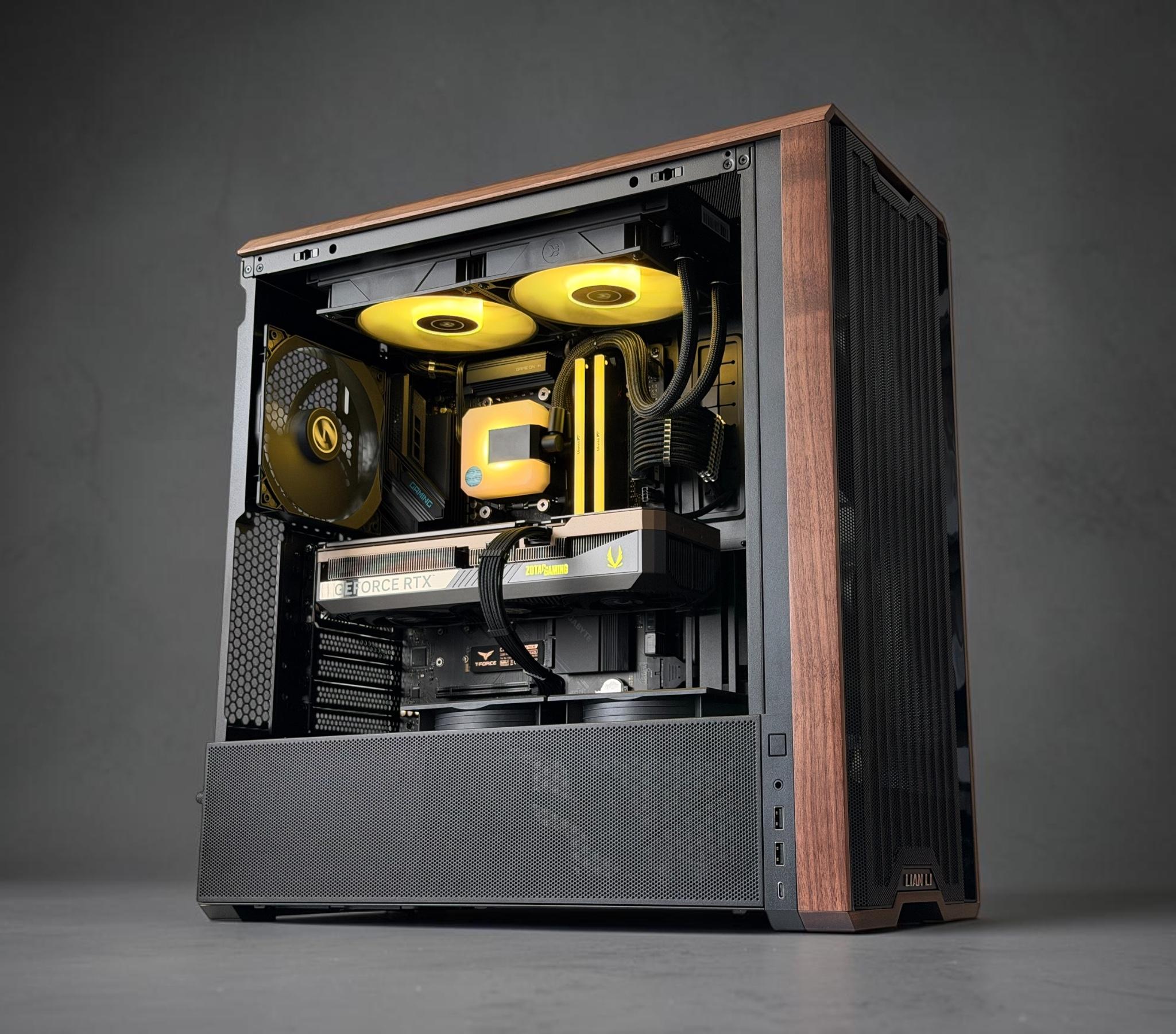🤎🪵Max Performance 🟫 Nvidia RTX 5080 16GB🟫AMD Ryzen 7 9800X3D🟫32GB DDR5🟫 3TB NVME SSD