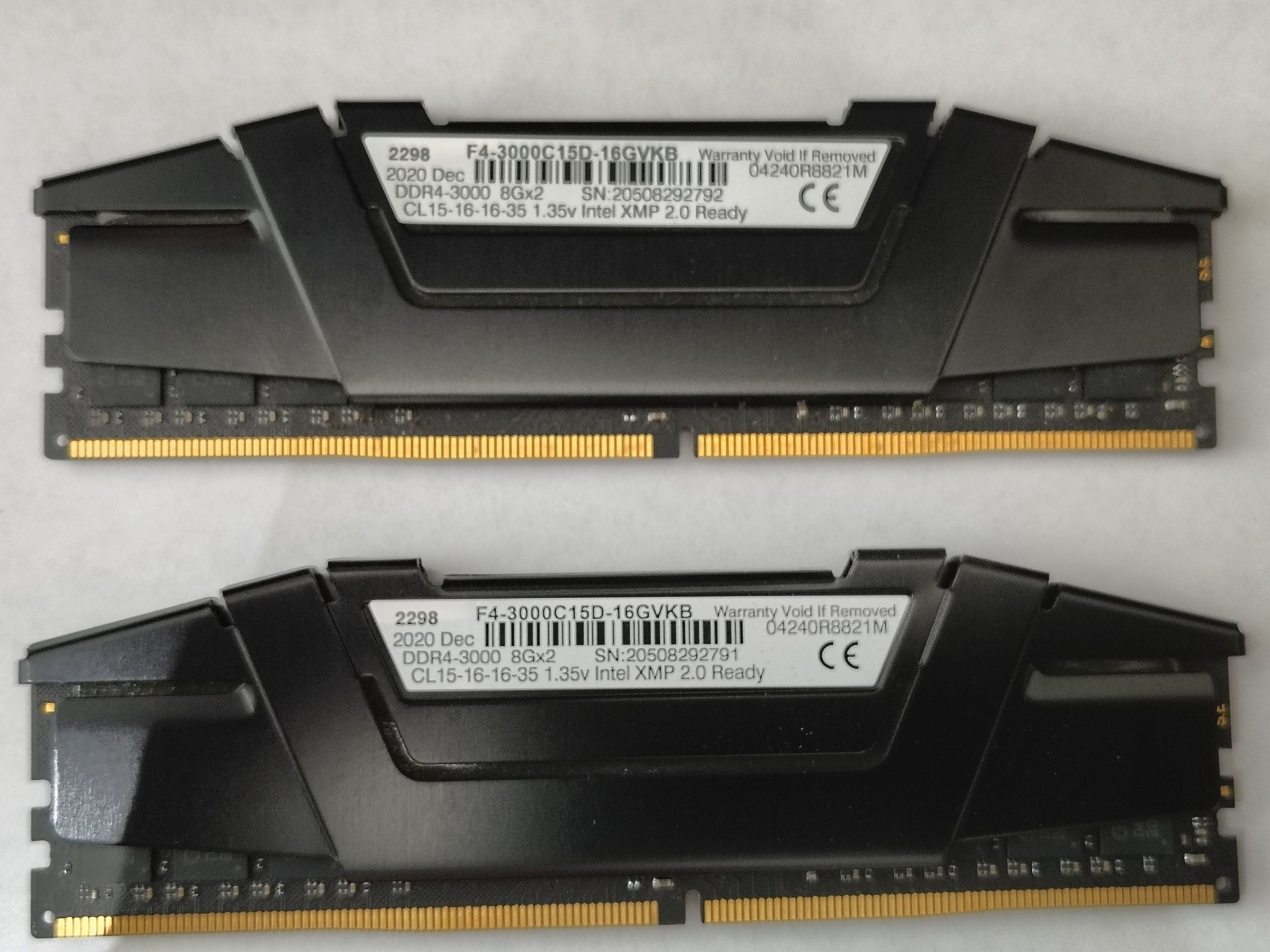 GSKILL RIPJAWS DDR4 3000 16gb (8GBX2) CL15-16-16-35 1.35v