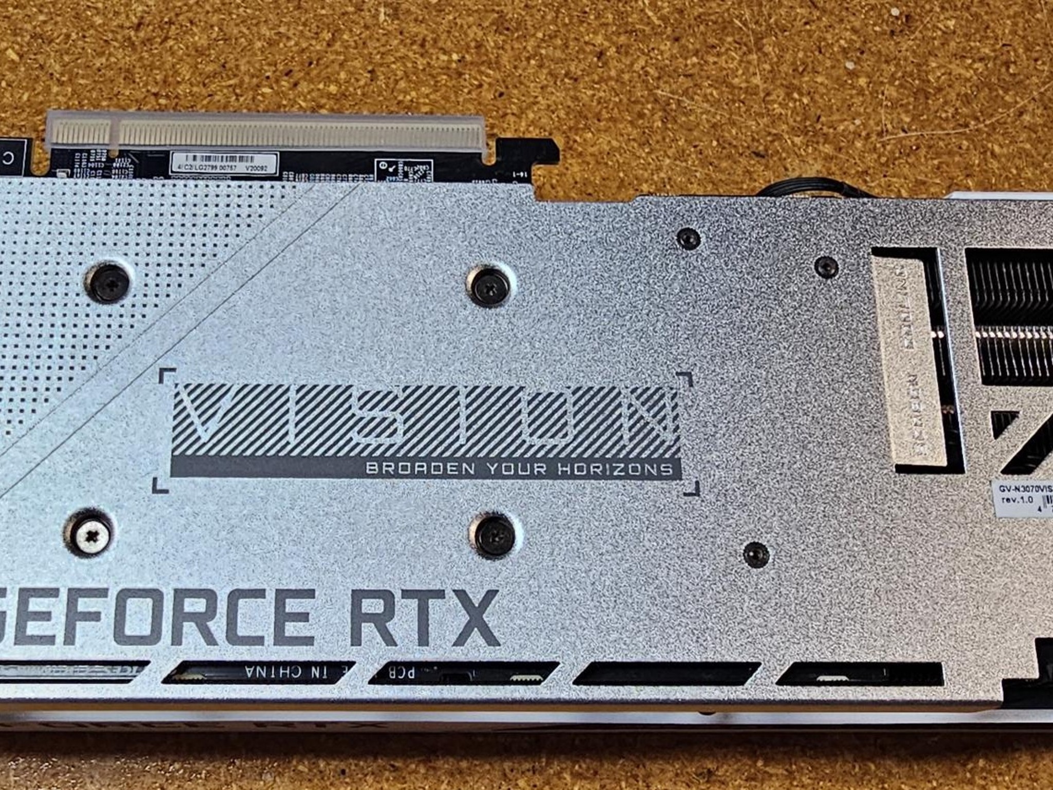 Gigabyte GeForce RTX™ 3070 VISION OC 8G