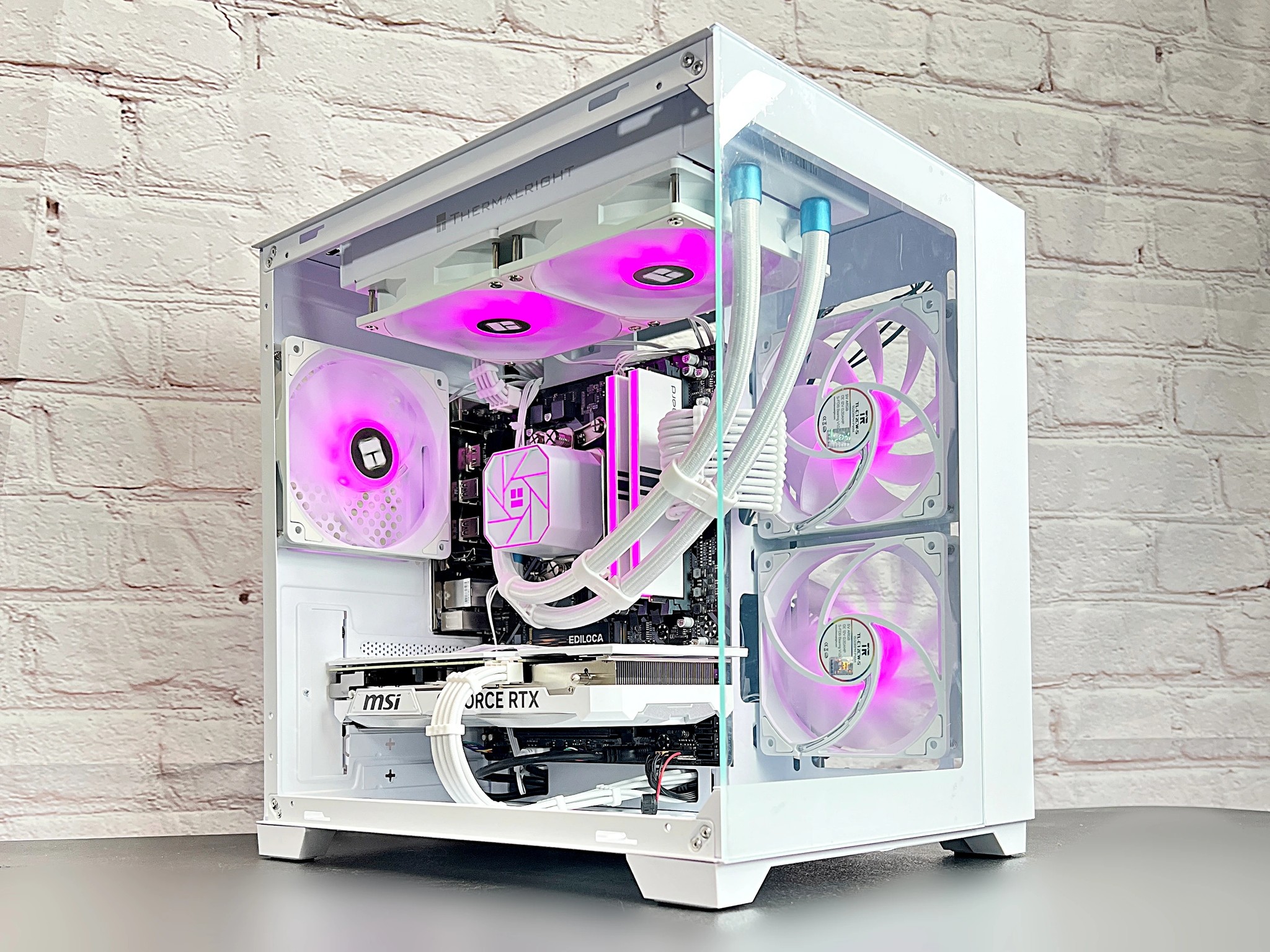 Liquid Cooled RTX 4070 Ryzen 5 5600X 16GB RAM 1TB M.2 Win 11 Gaming PC