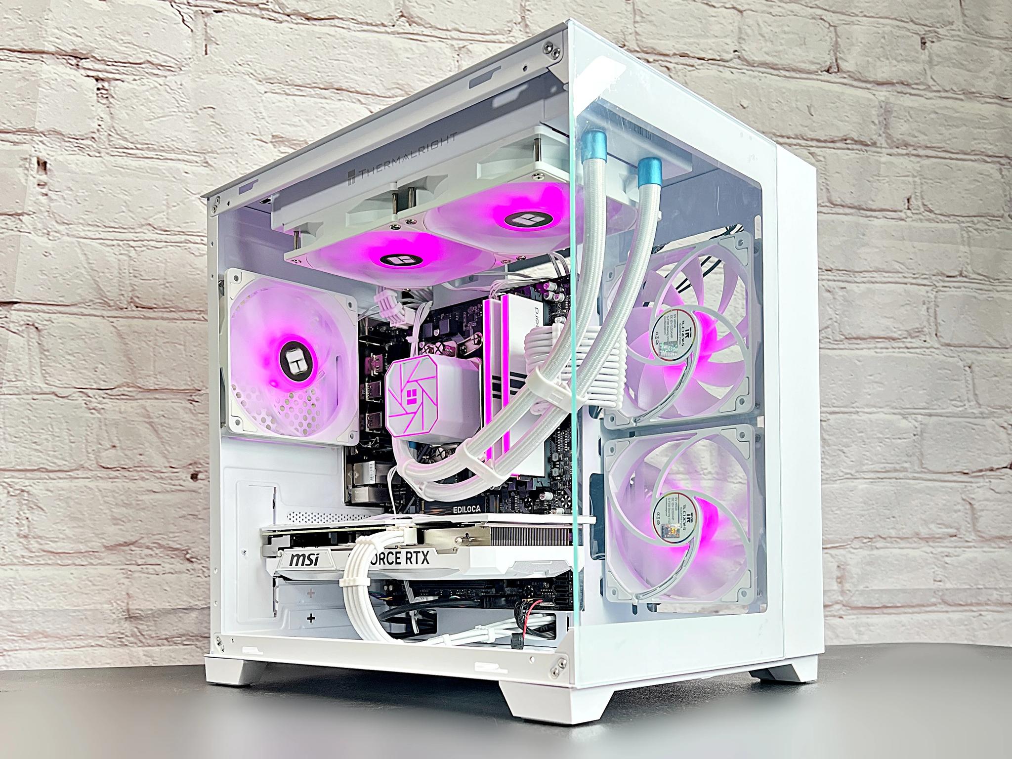 Liquid Cooled RTX 4070 Ryzen 5 5600X 16GB RAM 1TB M.2 Win 11 Gaming PC