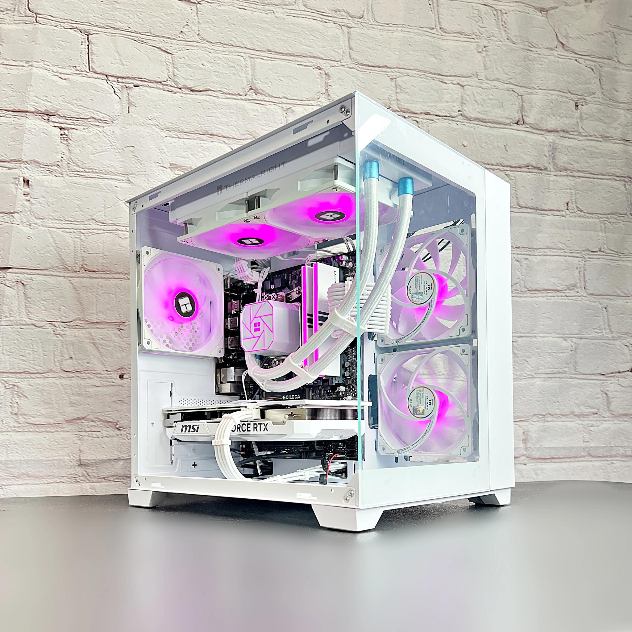 Liquid Cooled RTX 4070 Ryzen 5 5600X 16GB RAM 1TB M.2 Win 11 Gaming PC