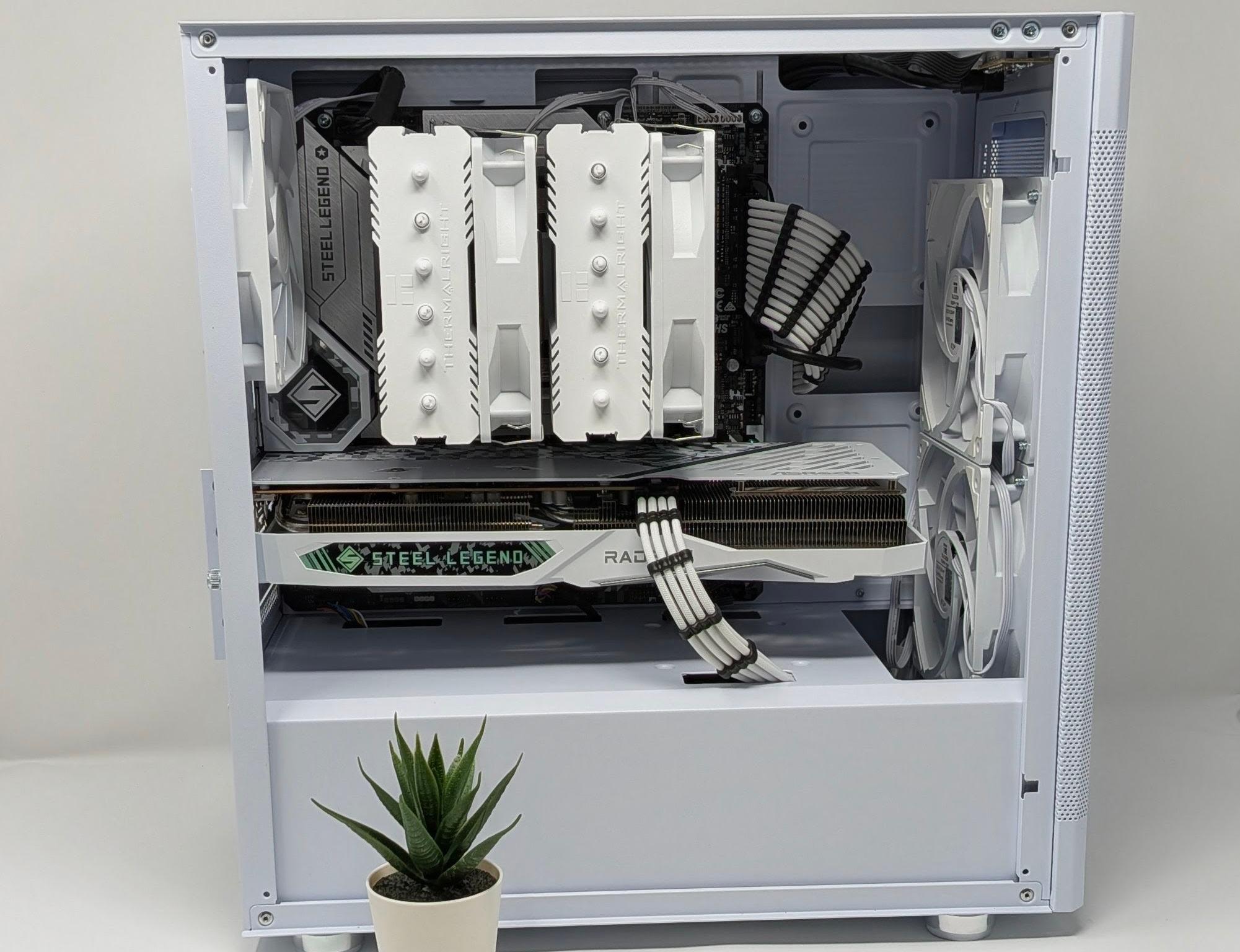 Silent Night | Intel i5-14400F | RX 7600 | 32gb RAM DDR 5 | Silicon Power UD 90 1TB M.2