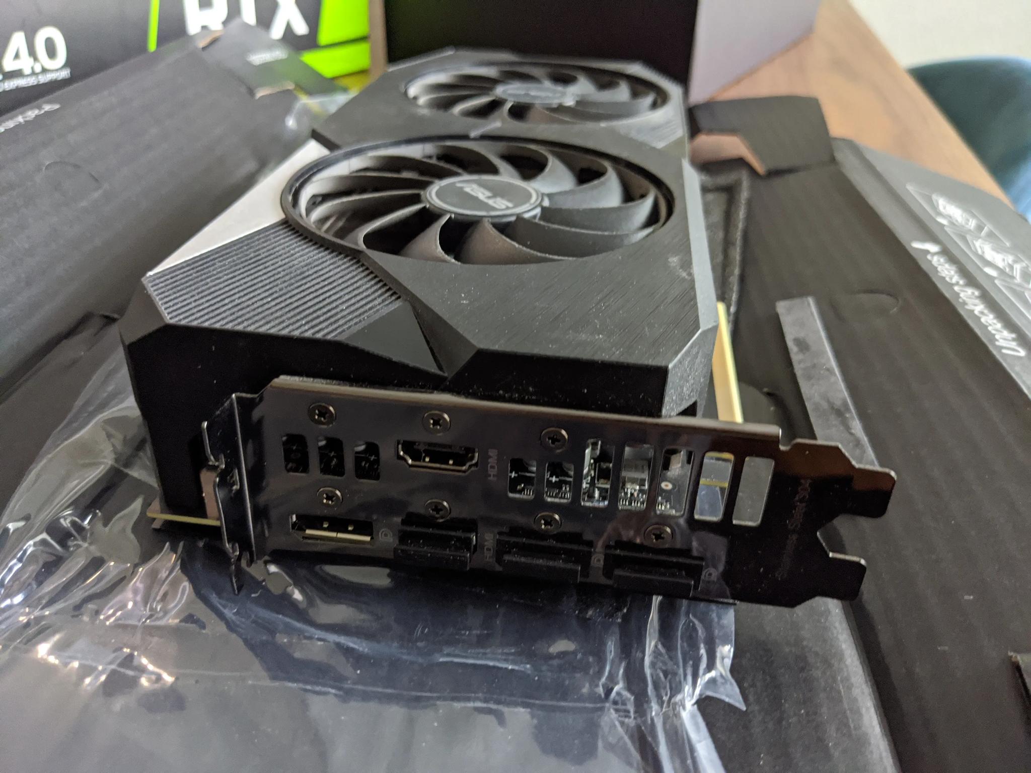 ASUS RTX 3070 Dual OC 8gb