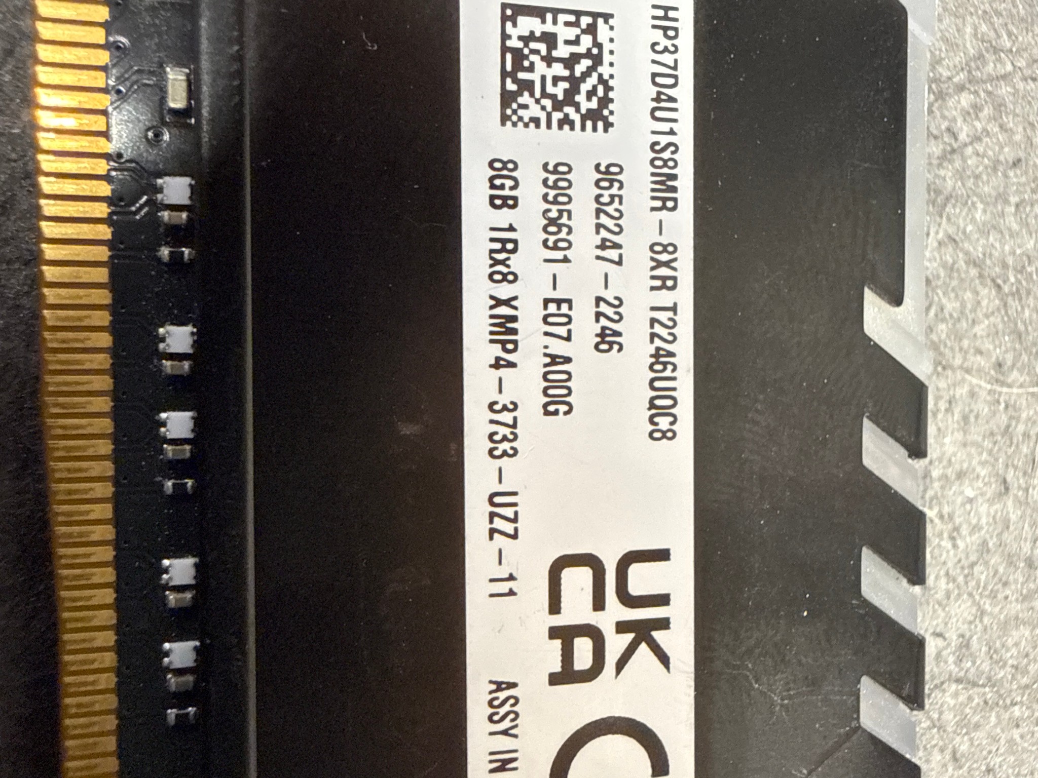 Kingston hyper x fury ram