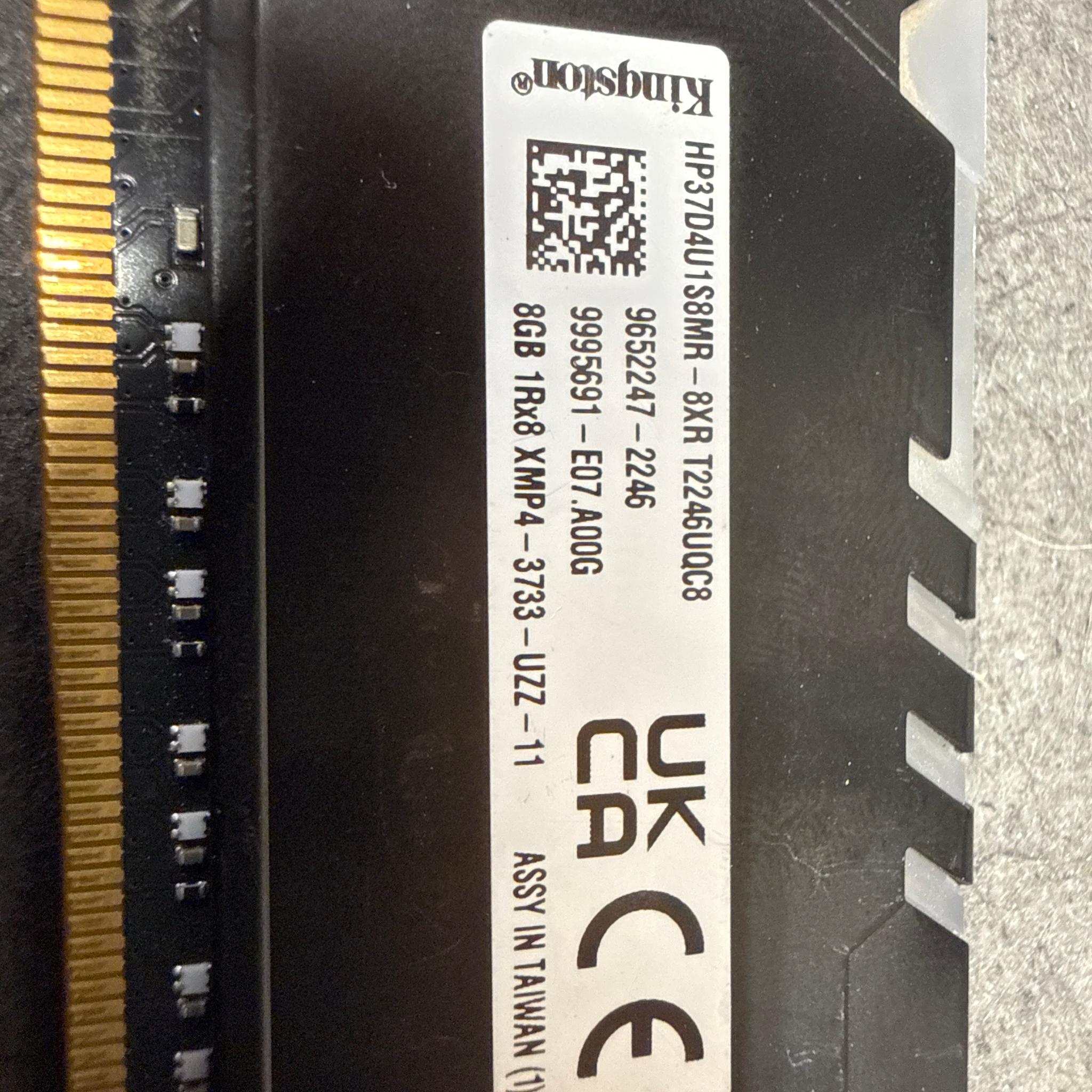 Kingston hyper x fury ram