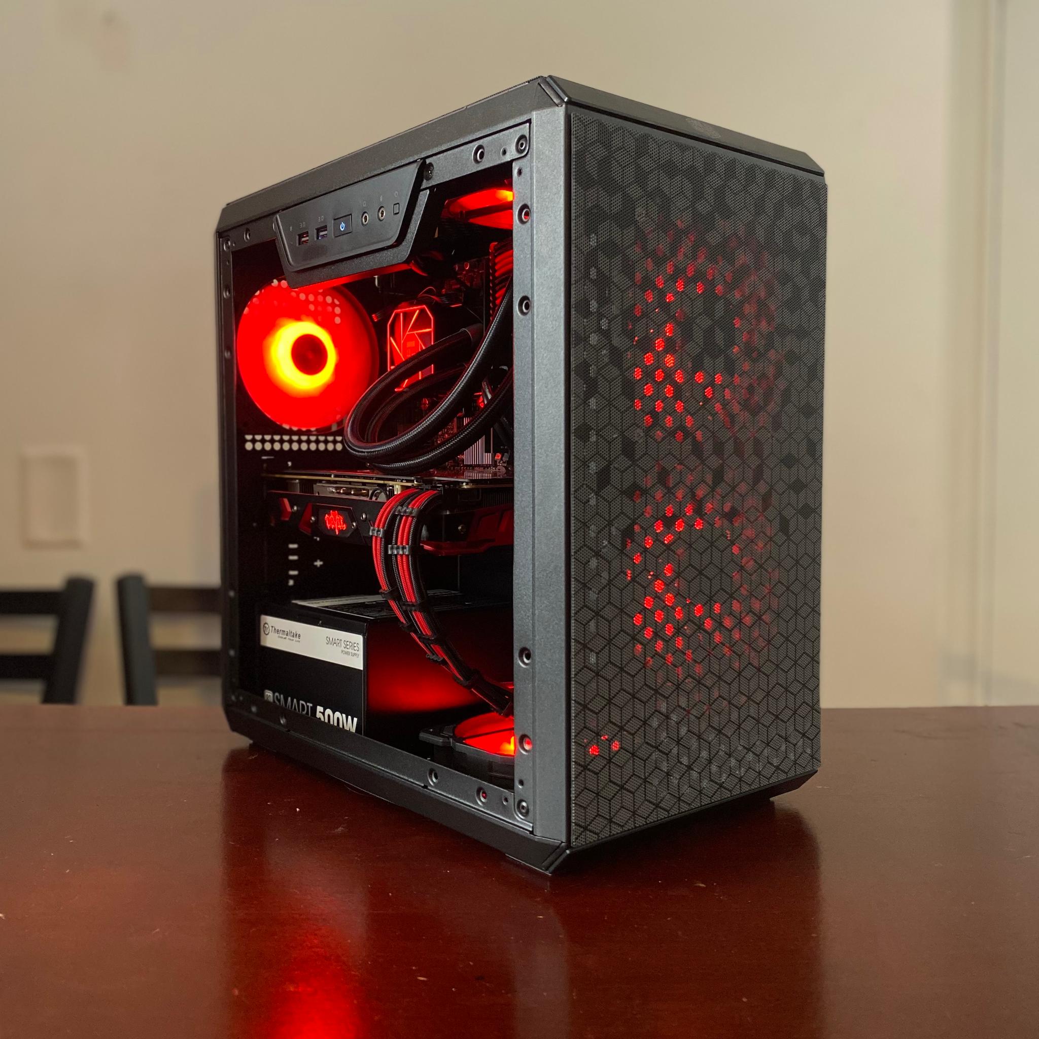 i5 8600 | RX 580 | 16gb | Liquid Cooled RGB gaming PC
