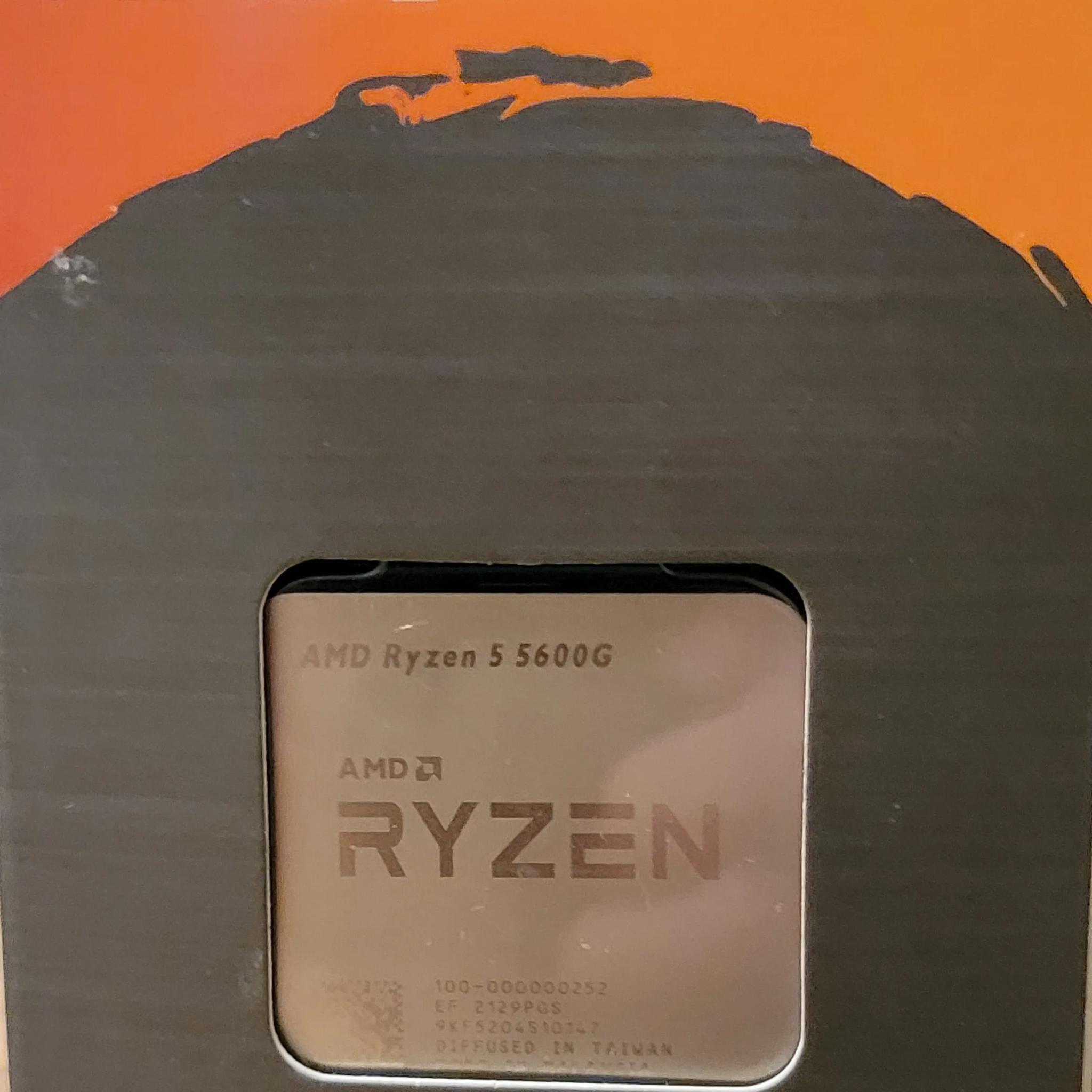 Ryzen 5 5600G. 6 core 12 thread w/ internal graphics
