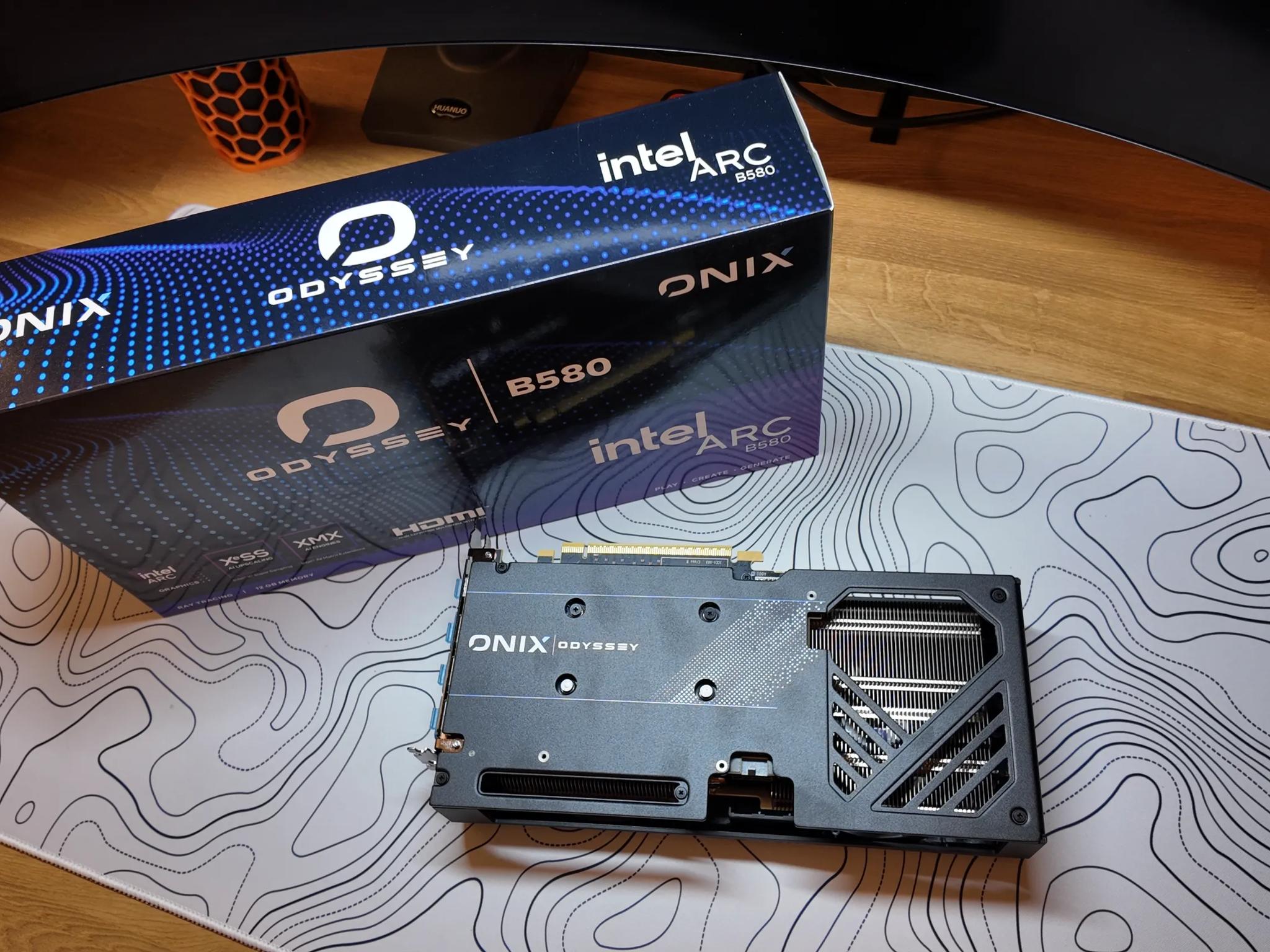 INTEL ONIX ODYSSEY Arc B580 12GB GDDR6 PCI Express 4.0x8 ATX Graphics Card  1080p/1440p