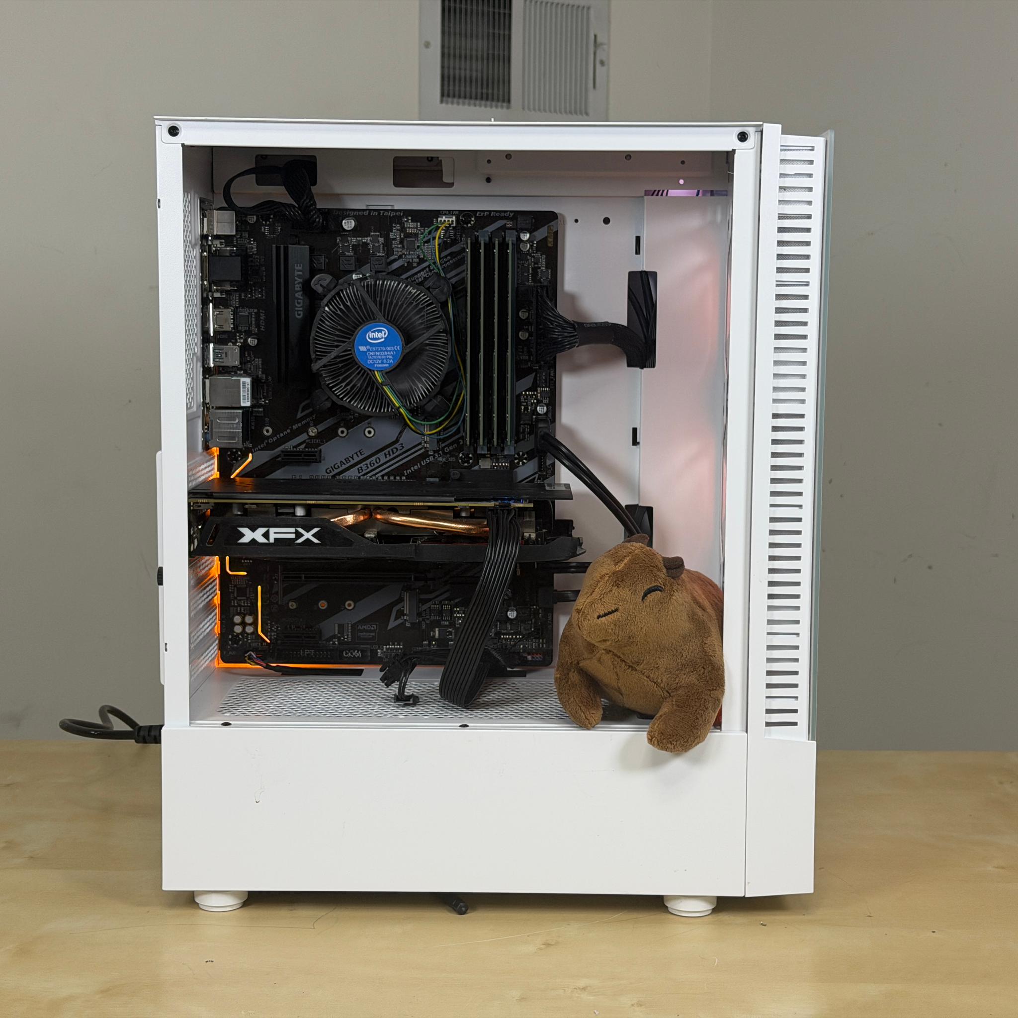 🎮Budget Gaming PC♠️ – Intel i5 8500, RX 570, 16GB Ram, 1.240TB Storage - WiFi + BlueTooth