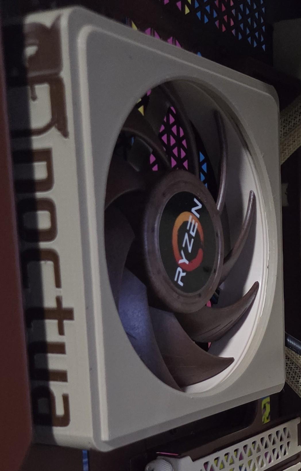 Custom Noctua NF-A12X25 Modular Fan Shrouds Only (No Fans) (4-Pack)