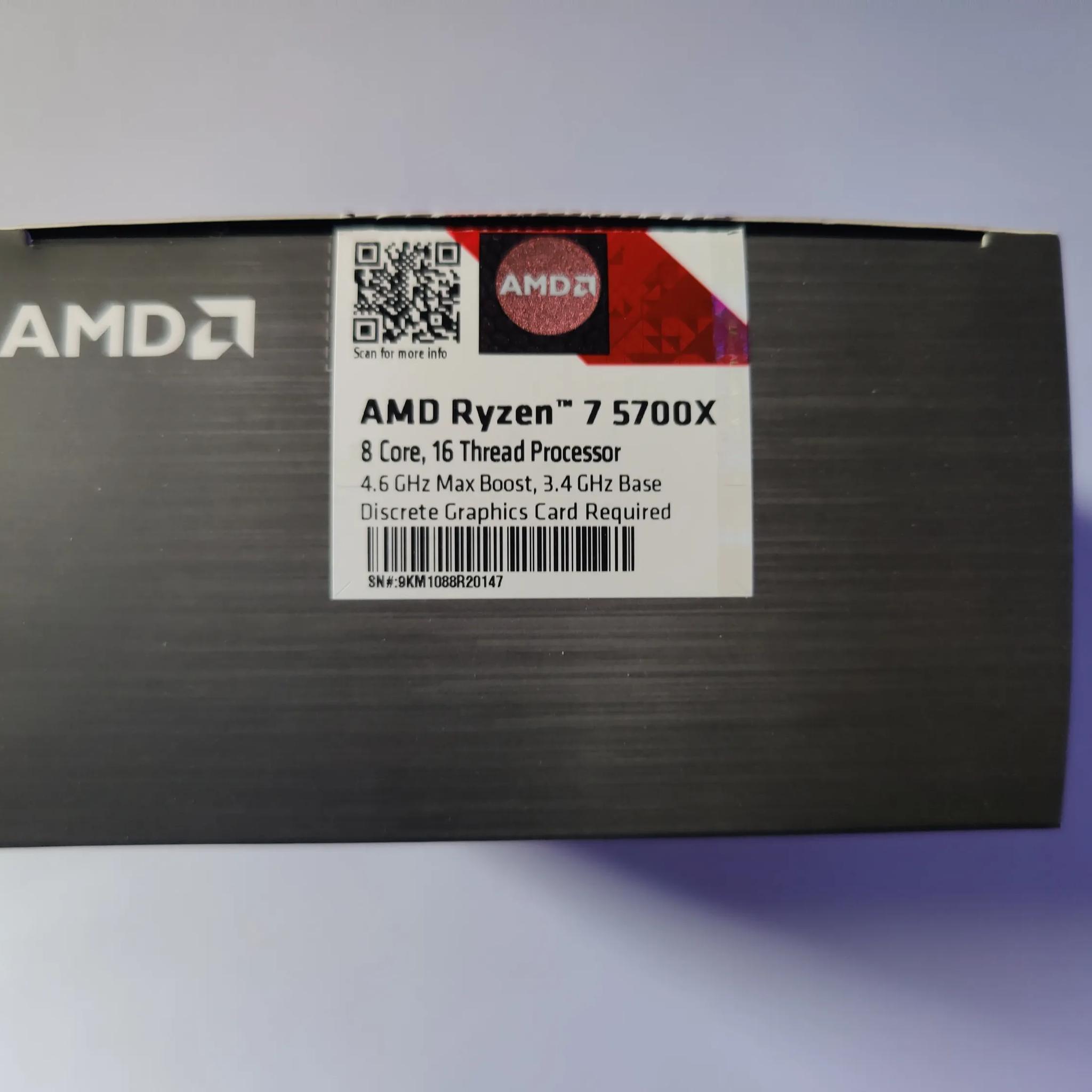 AMD Ryzen 7 5700X CPU 