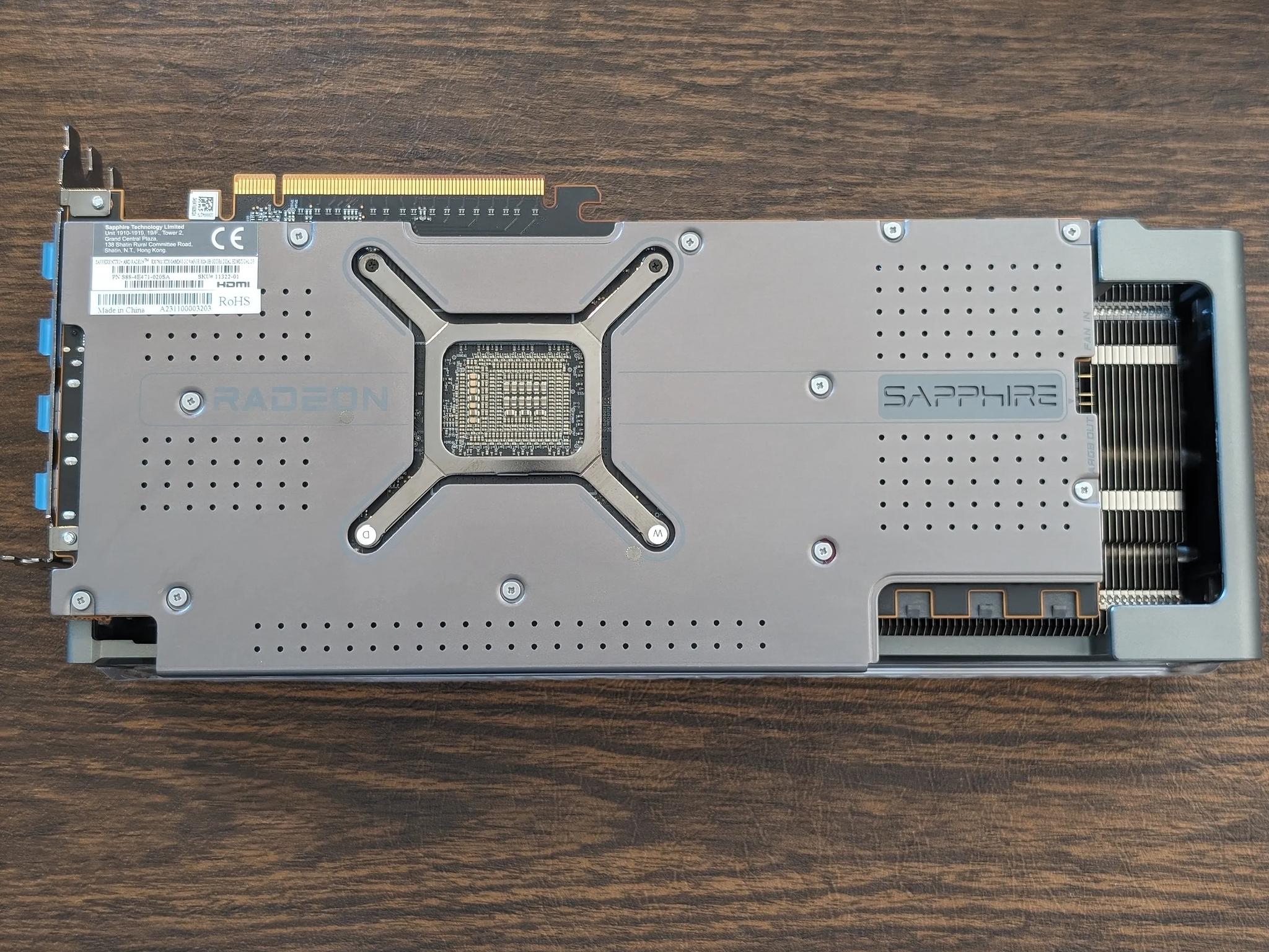 SAPPHIRE NITRO Radeon RX 7900 XTX 24GB GDDR6 - LIKE NEW