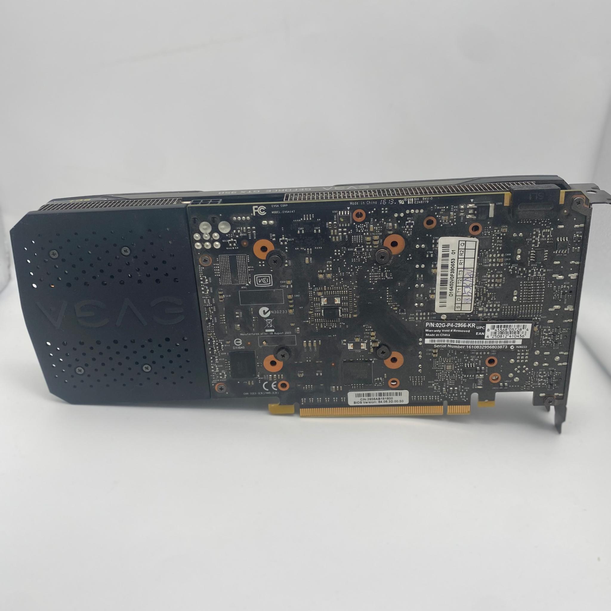 EVGA GEFORCE GTX 950 sc acx 2.0 Video graphics card 2GB GDDR5