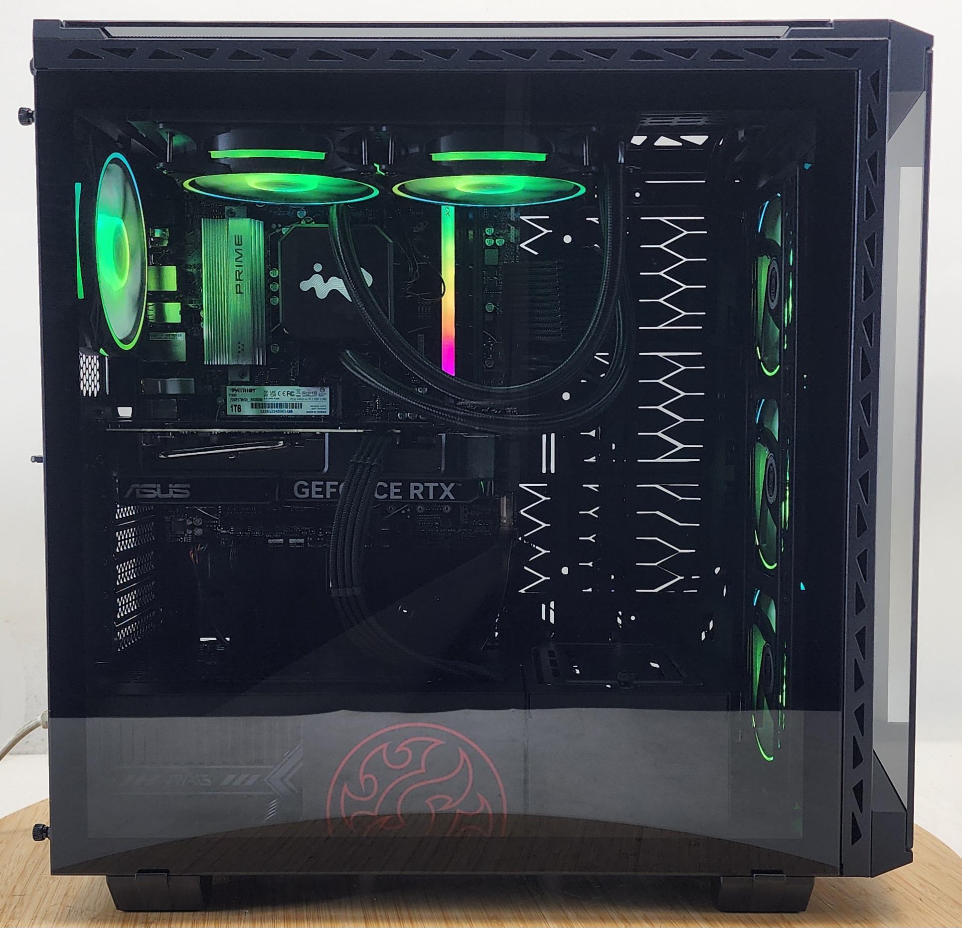Gaming PC Ryzen 5 9600X 16GB RAM 1TB SSD RTX 4060 Ti 8GB Windows 11 Computer