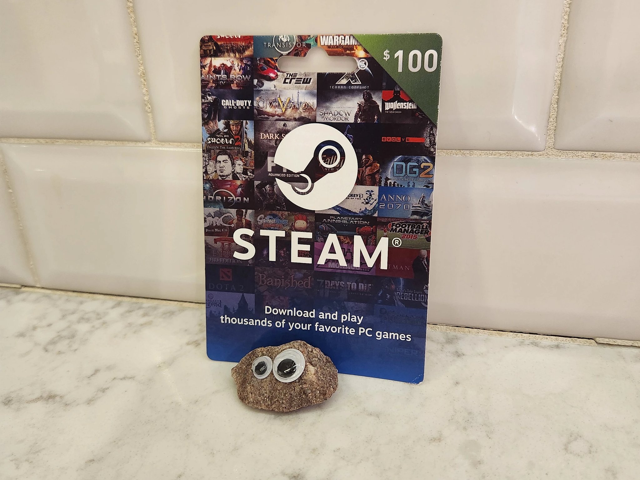 $100 Steam Wallet Card