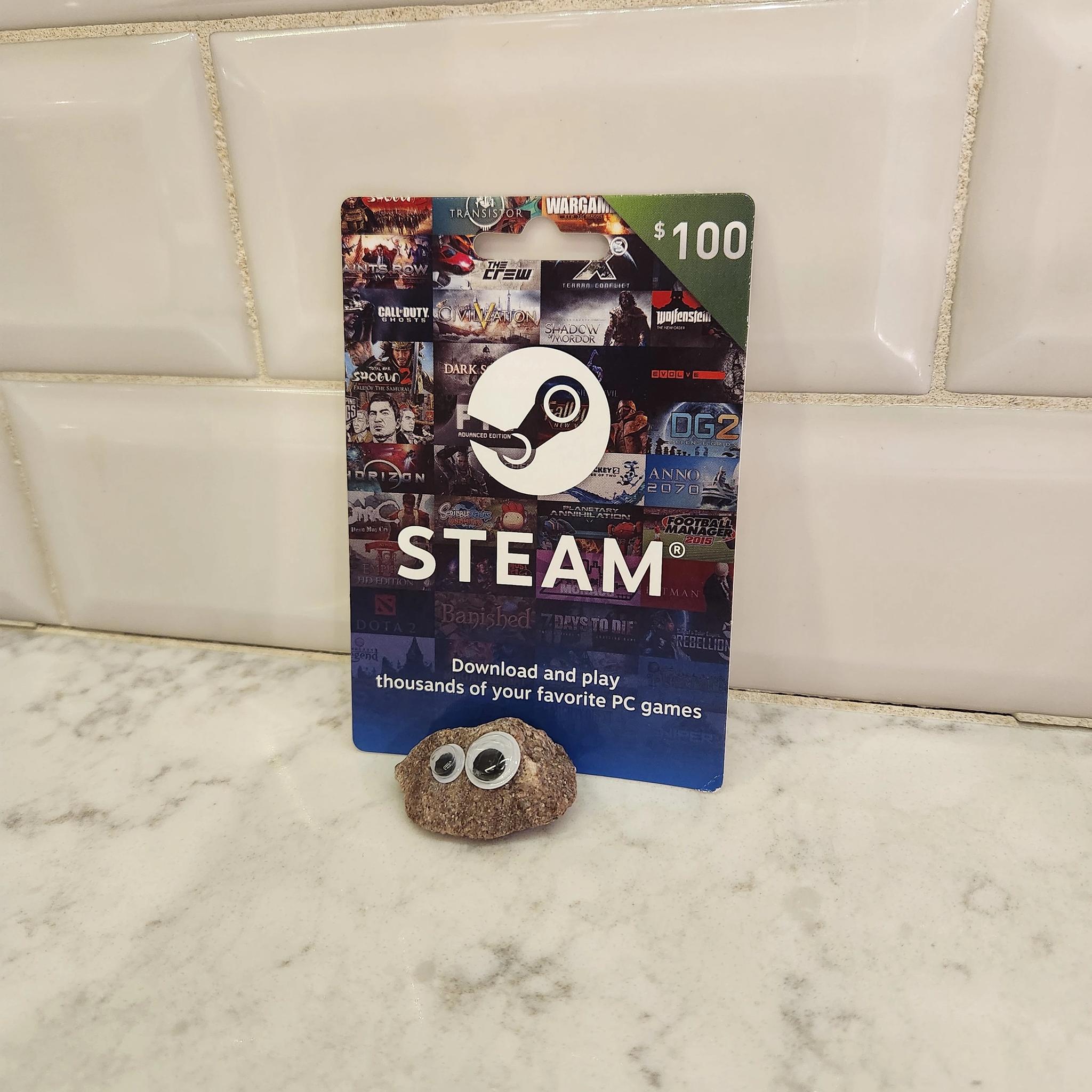 $100 Steam Wallet Card