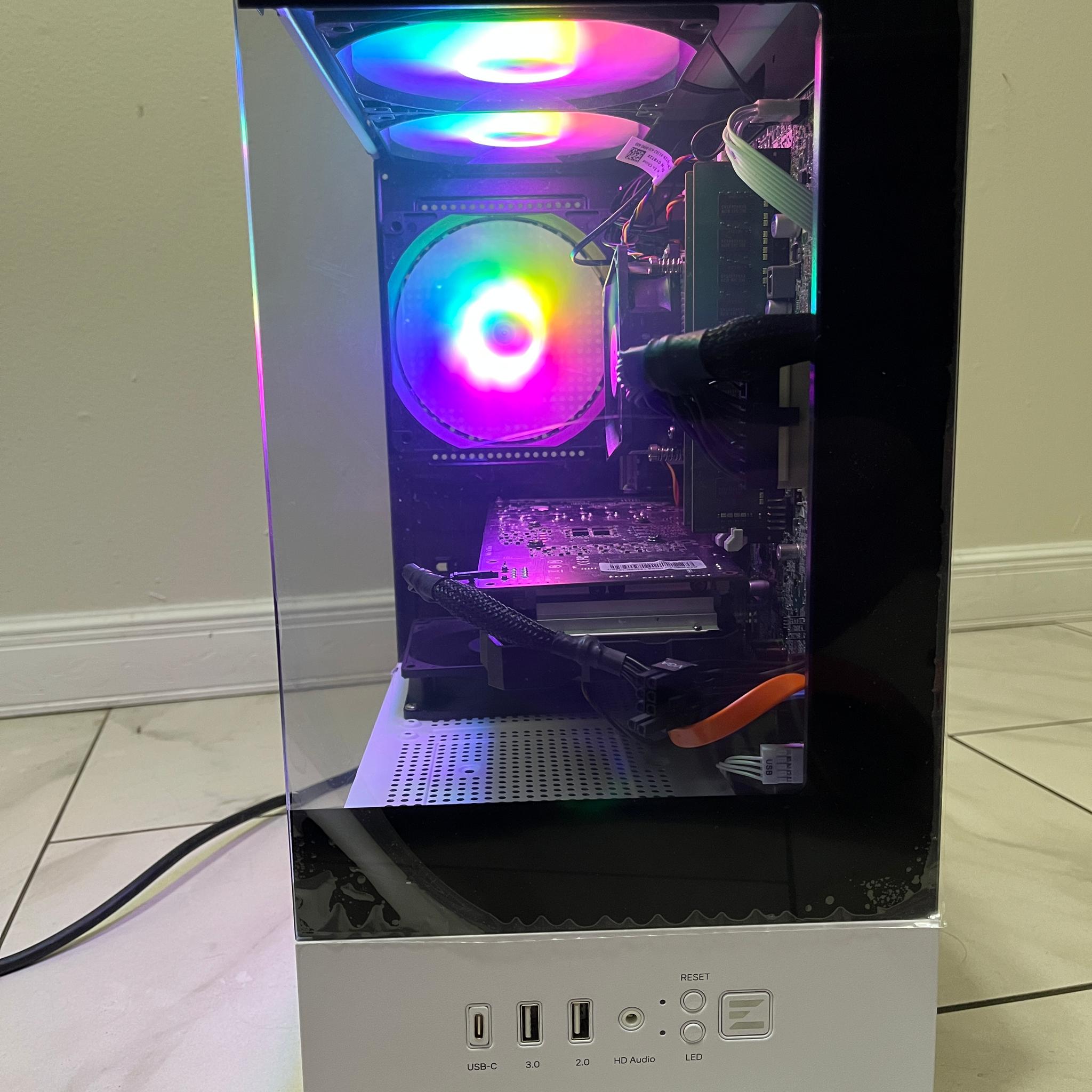 NVIDIA RTX 2060, Intel i7-6700, 16GB RAM, 740GB Storage - Gaming PC w/Wi-Fi & BT