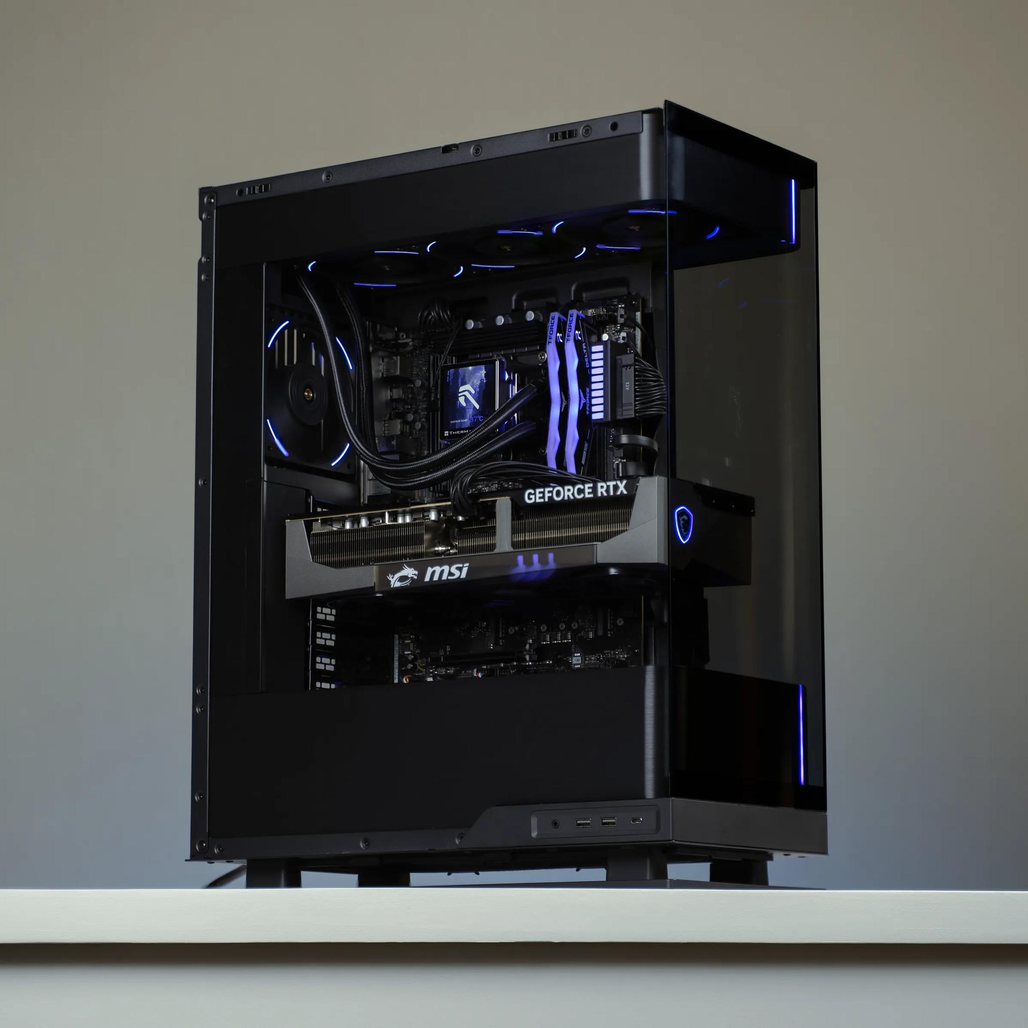 “Lumiform” RTX 5090 Core Ultra 9 285K 48GB 4TB Windows 11 Workstation Gaming PC