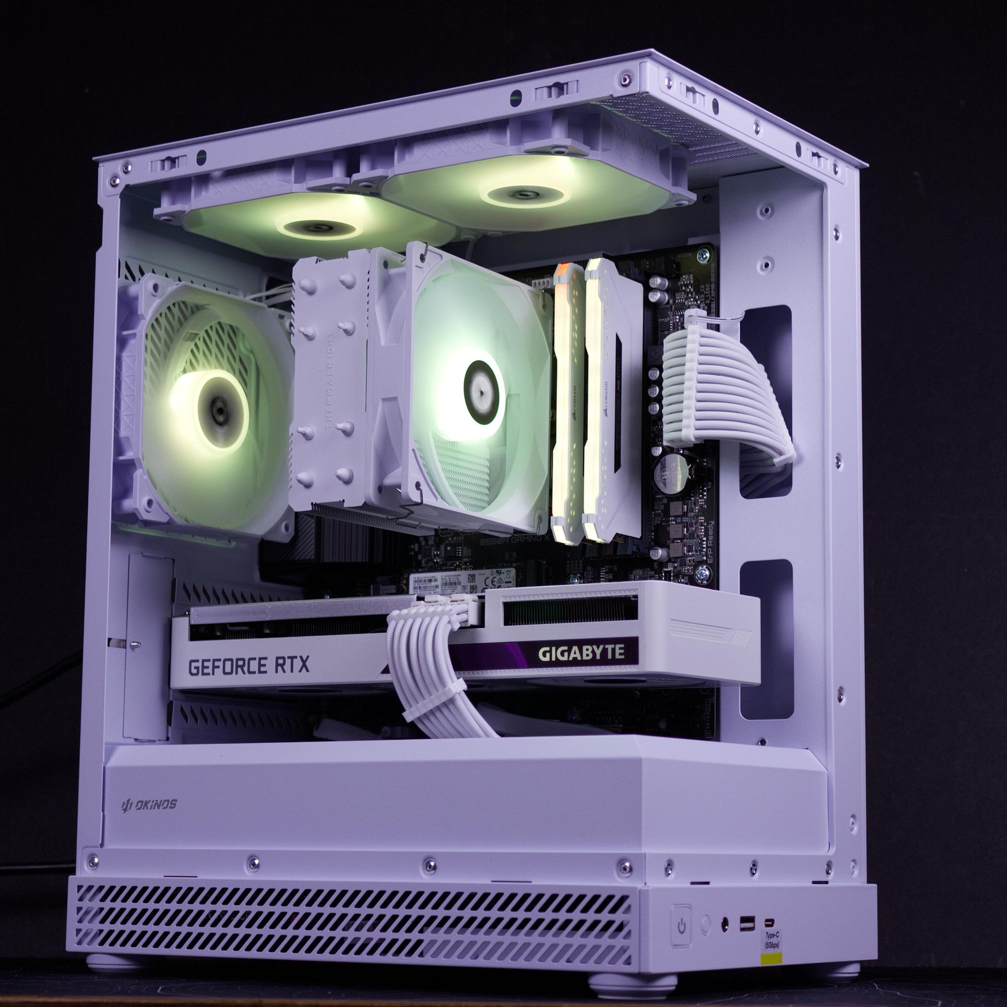 ⚡Ryzen 5 5500 / RTX 3060 Ti 8GB / 16GB RAM / 1TB SSD / Gaming PC