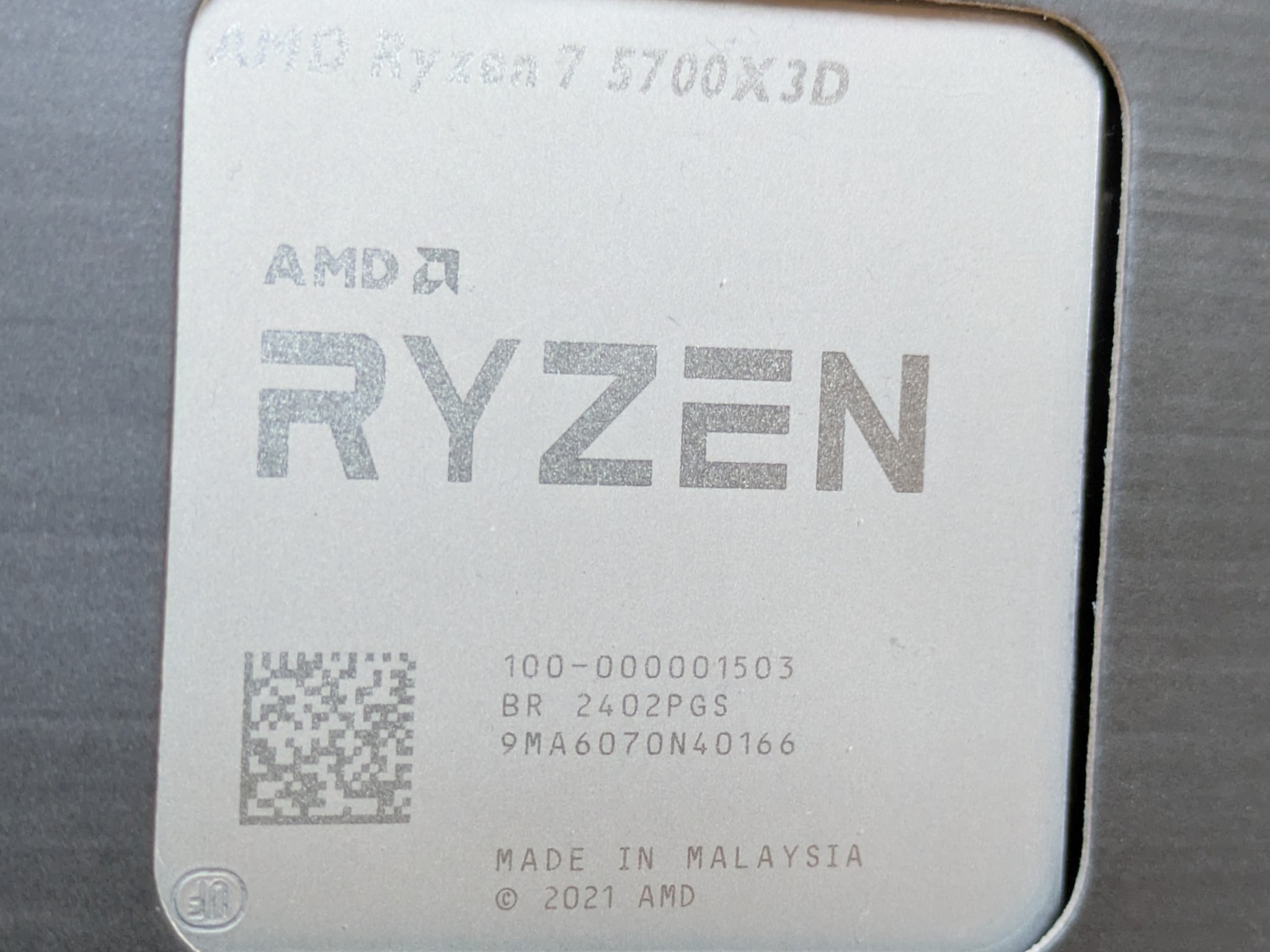 AMD Ryzen 7 5700X3D