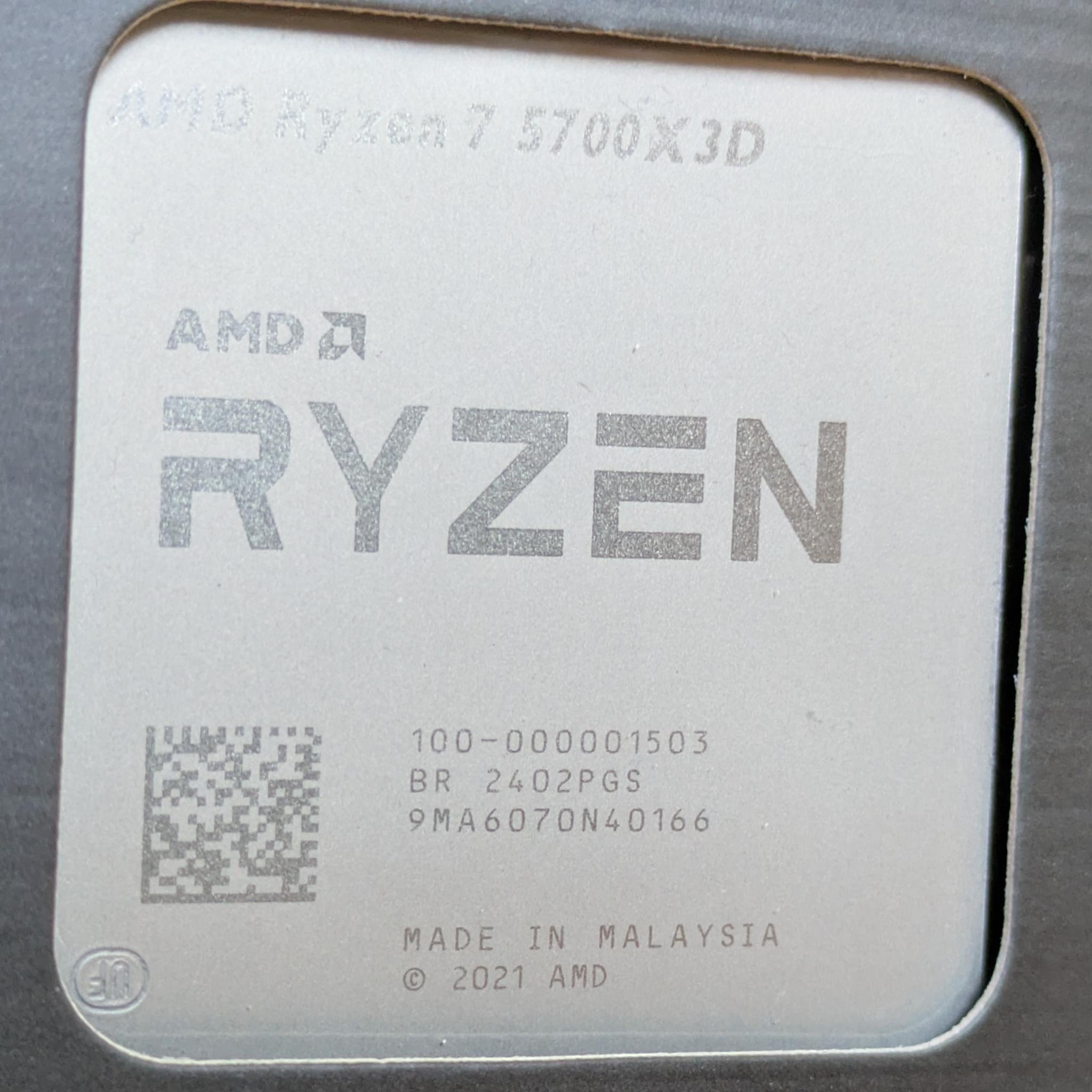 AMD Ryzen 7 5700X3D