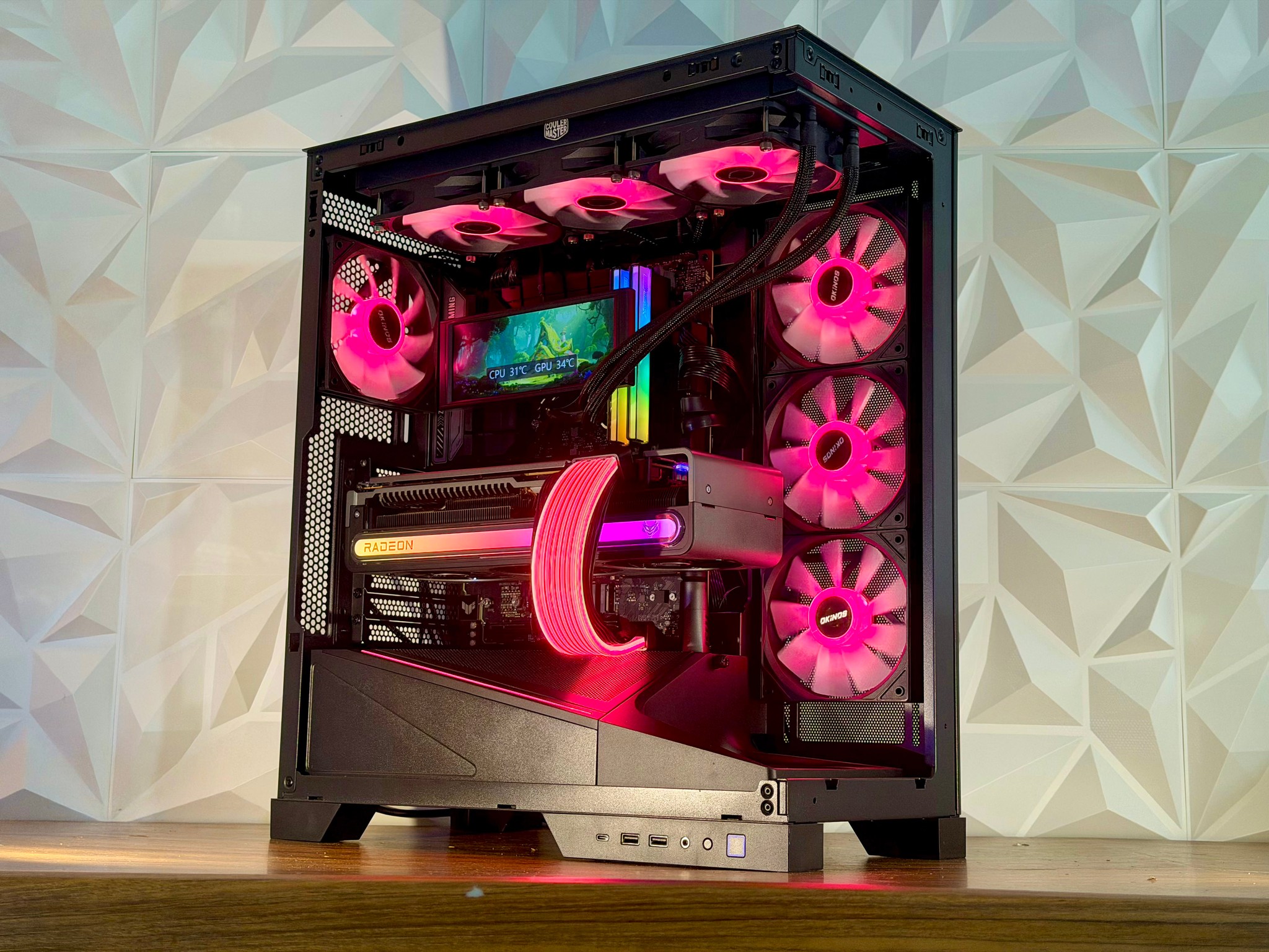 i9-13900K | RX 7900 XTX | 32GB DDR5| 2TB NVMe | LCD | Windows 11 Pro 🌊"🌊 “AQUA OVERDRIVE” PC