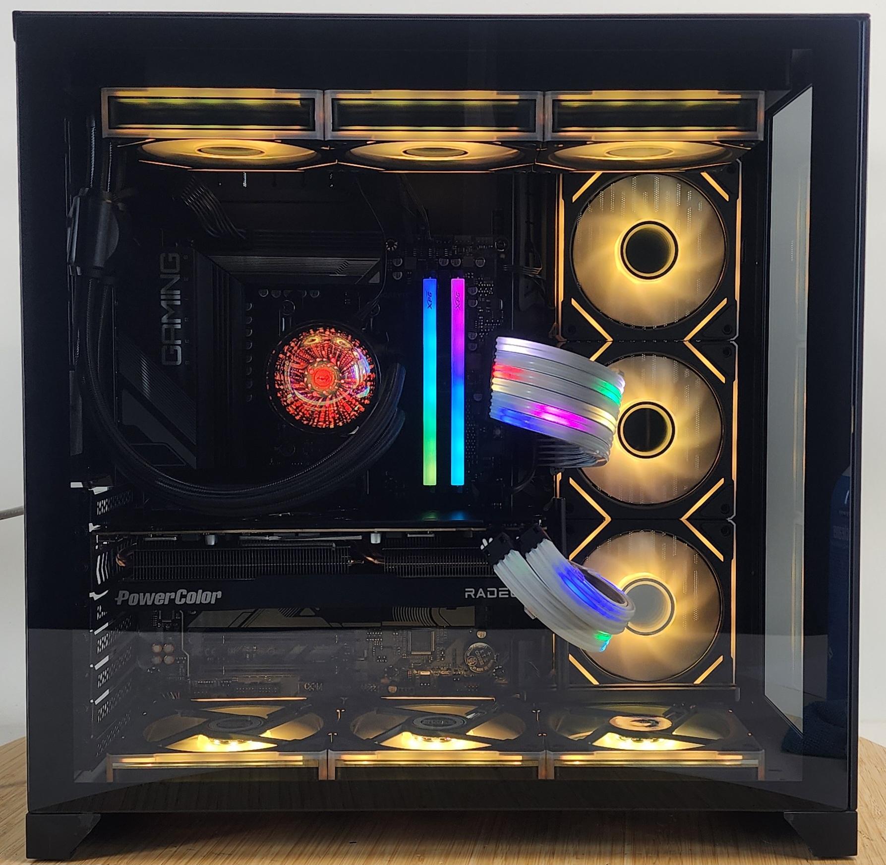 Gaming PC Ryzen 7 7700 32GB RAM 1TB SSD RX 7800 XT 16GB Windows 11 Computer