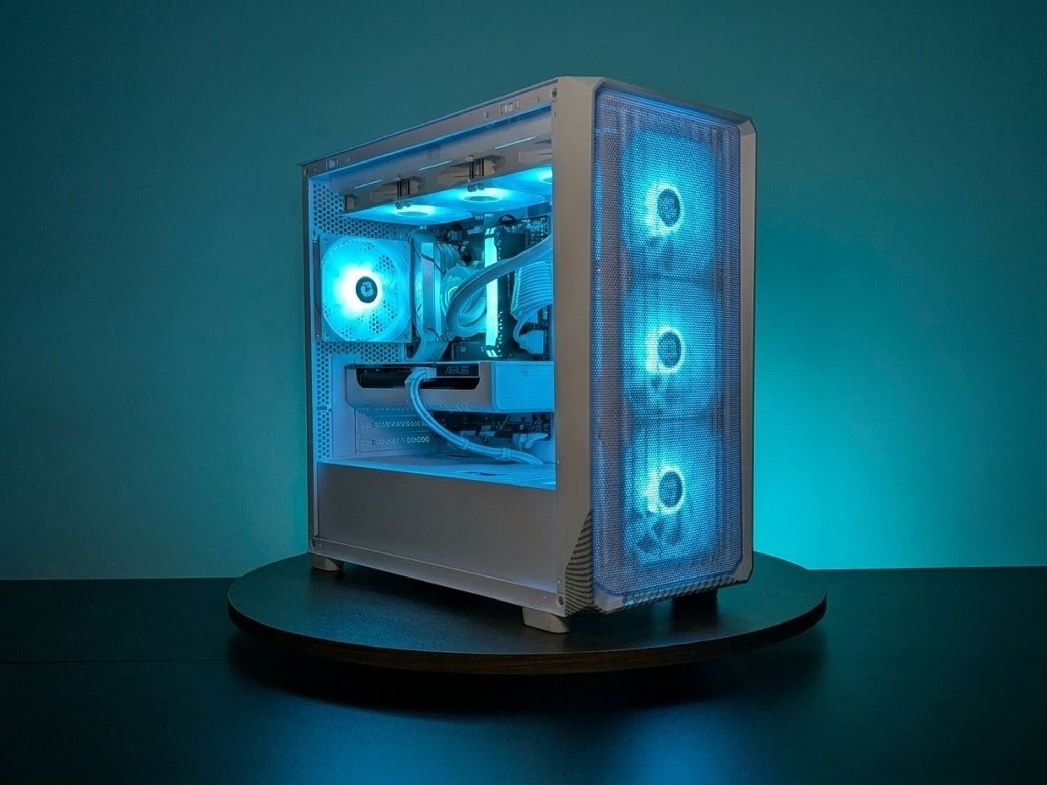 ❄️ WHITE RTX 5060 PC | INTEL I5-13400F | 32GB DDR4 | 500GB NVMe + 480GB SATA | WIFI&BT | WINDOWS 11