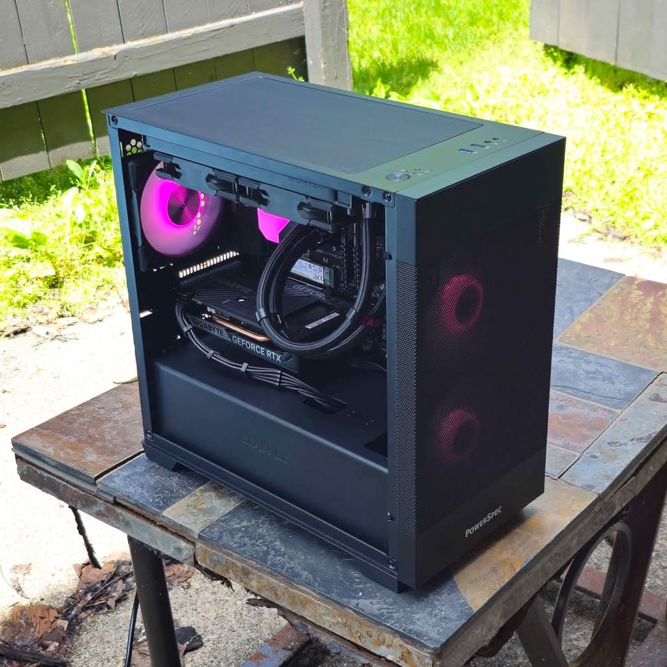 ☄️Nvidia 50 Series Gaming PC | RTX 5050, Ryzen 5, 32GB RAM, SSD, Wi-Fi + BT | Plug n' Play ready