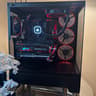 Black/Red Gaming PC - GTX 1080 Ti | Ryzen 5 5500 | 16gb RAM | 512gb NVMe | Windows 11 | WiFi + BT