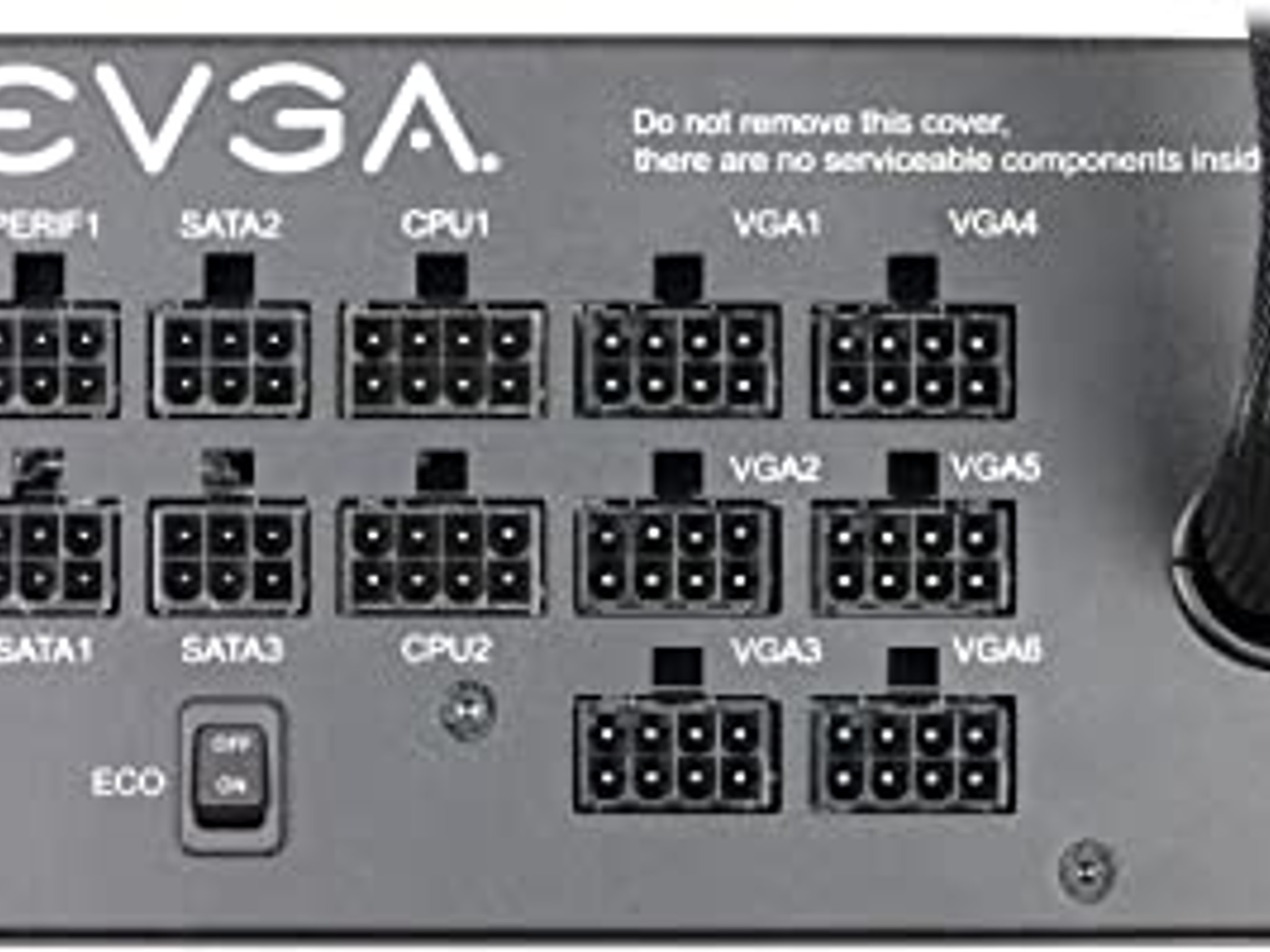 EVGA 1000 GQ 80+ GOLD 210-GQ-1000-V1 1000W Semi Modular Power Supply PSU