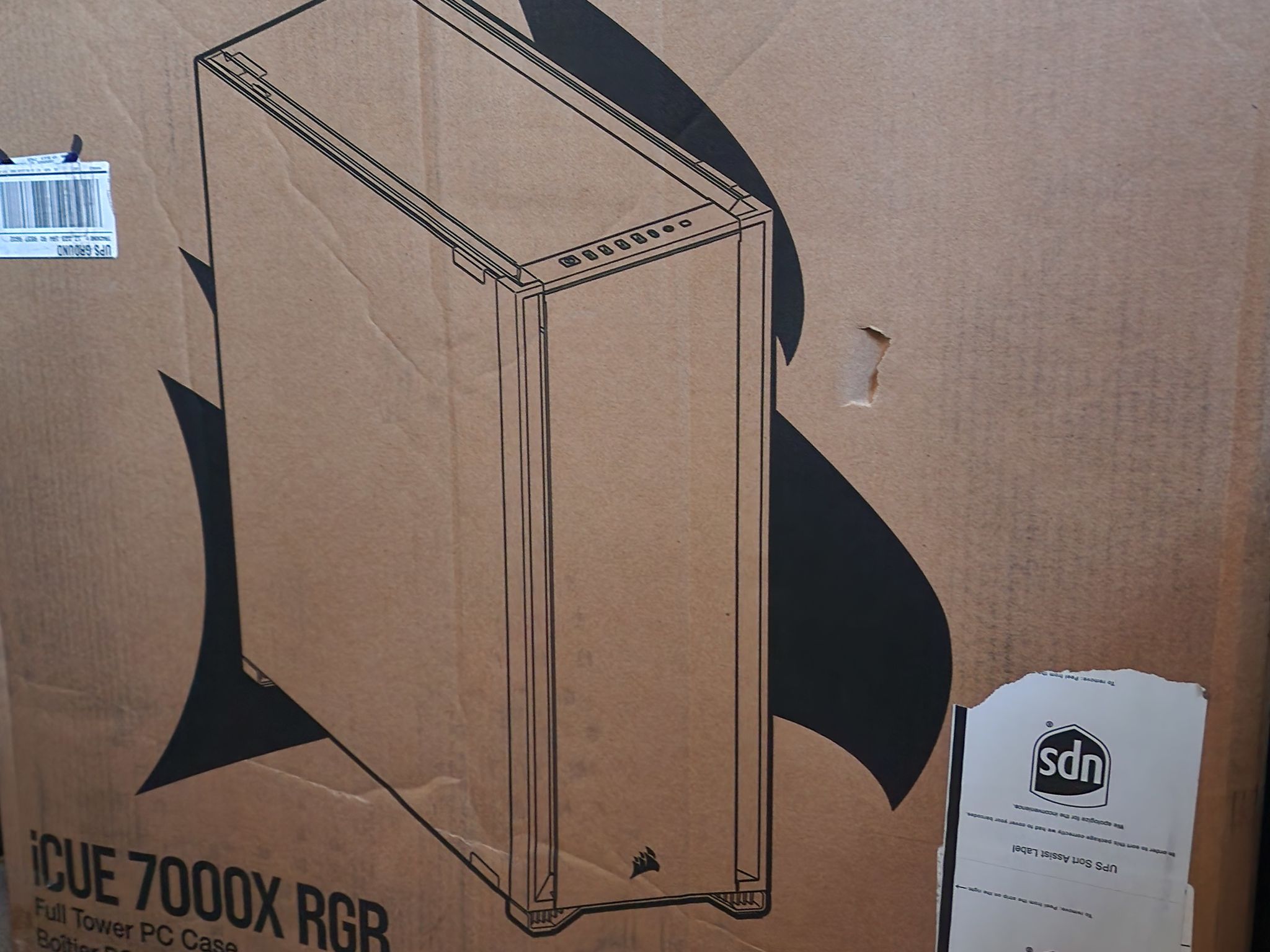 Corsair iCue 7000X White Case