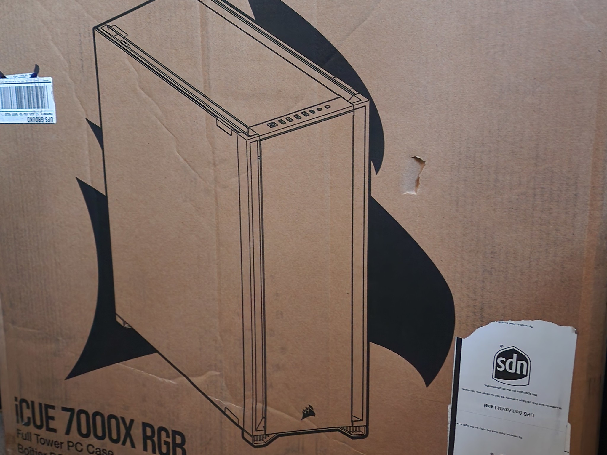 Corsair iCue 7000X White Case