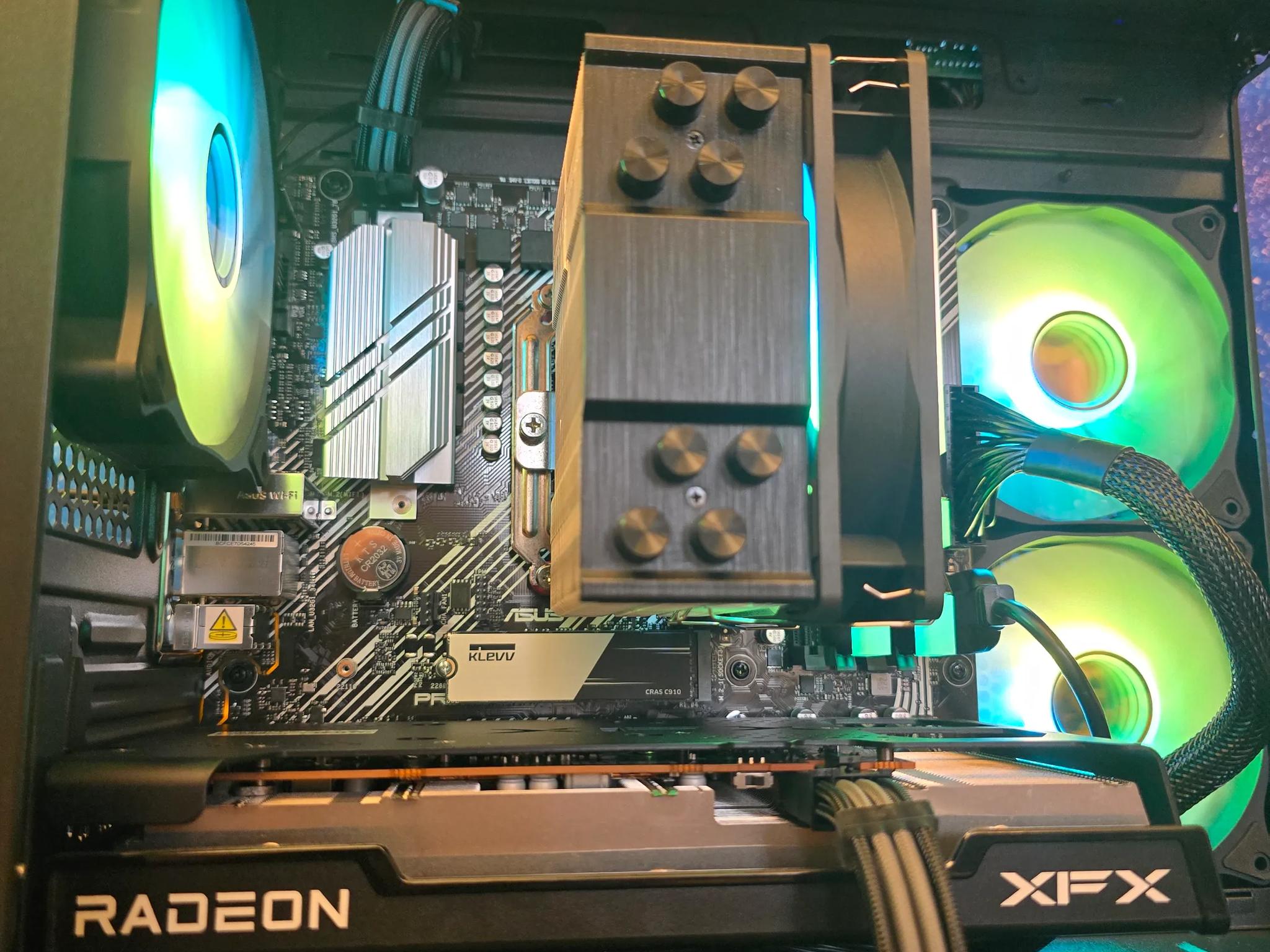 MID LEVEL 1080P PC | RX 6600 8GB | Ryzen 5 5500 | B550M | 16GB DDR4