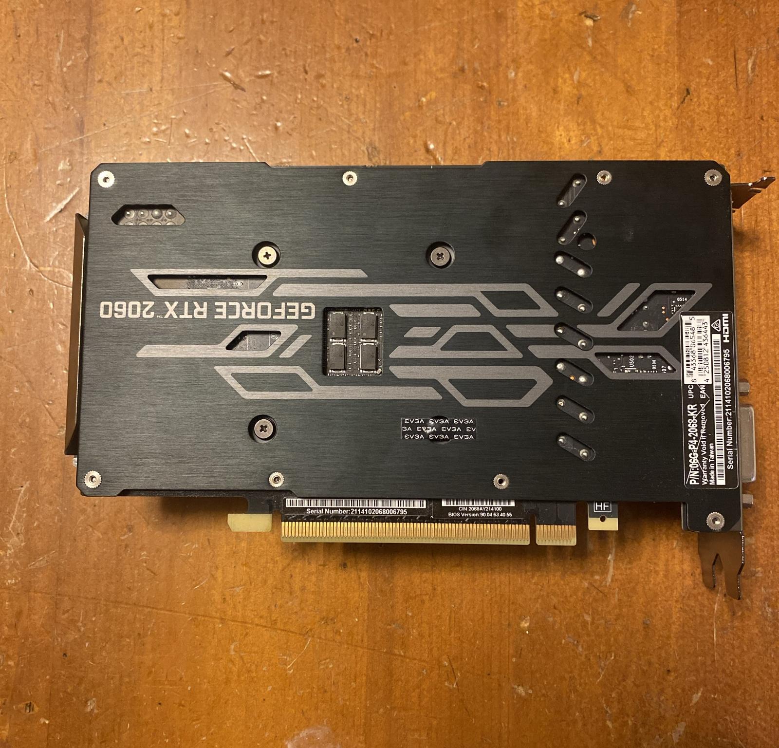 EVGA GeForce RTX 2060 KO ULTRA GAMING 6 GB GDDR6 PCI Express 3.0 Graphics Card