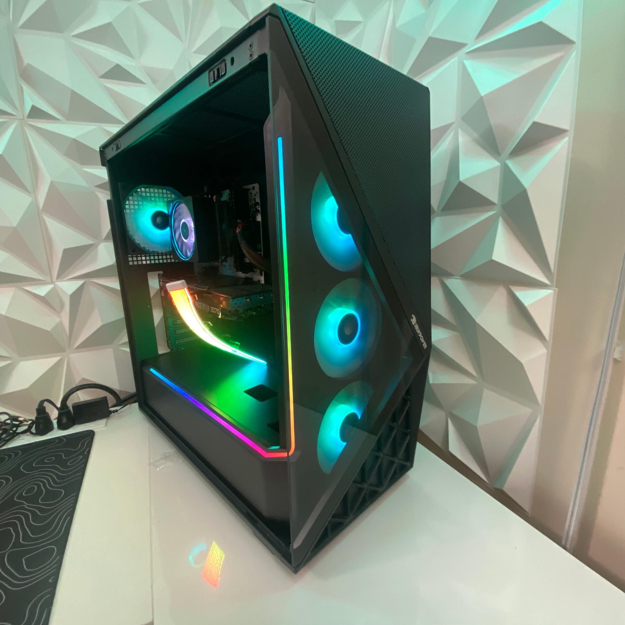 ⚪️ RTX Gaming Rig | Ryzen 7 3700X | RTX 2070 Super | 16GB RAM | 1TB SSD