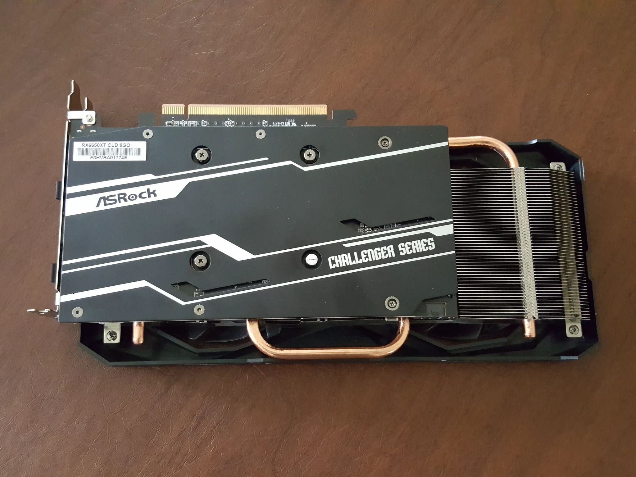 AMD RADEON RX 6650 XT 8GB ASROCK CHALLENGER D OC