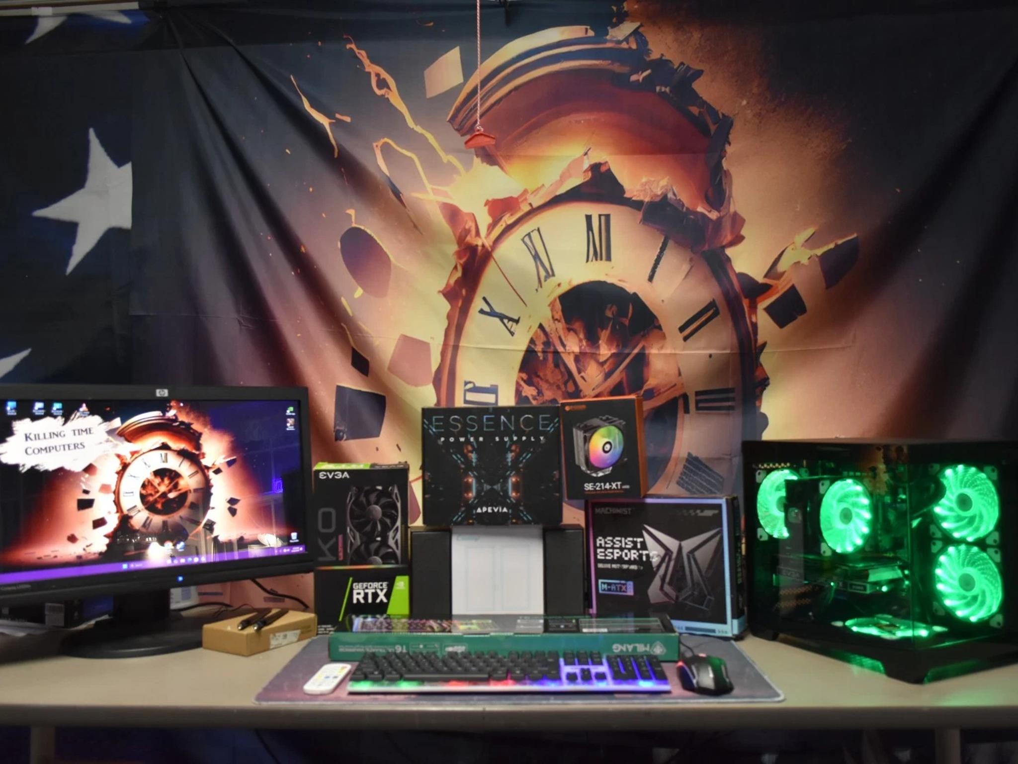 Gaming PC INTEL XEON 1650 6 CORES 12 threads Ram 32GB GPU RTX 2060 760gb NVME
