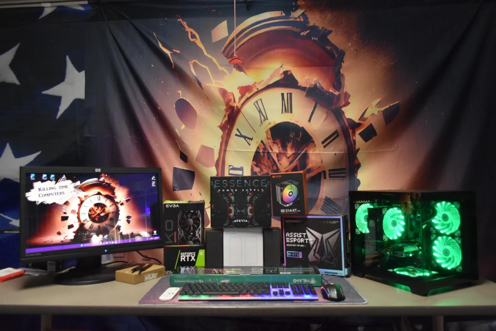 Gaming PC INTEL XEON 1650 6 CORES 12 threads Ram 32GB GPU RTX 2060 760gb NVME